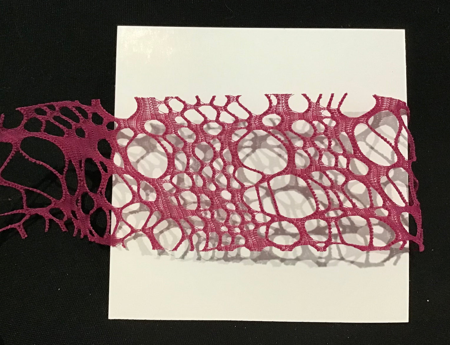 Ribbon Cobweb Spider Mesh - Fuchsia - 2m x 5cm