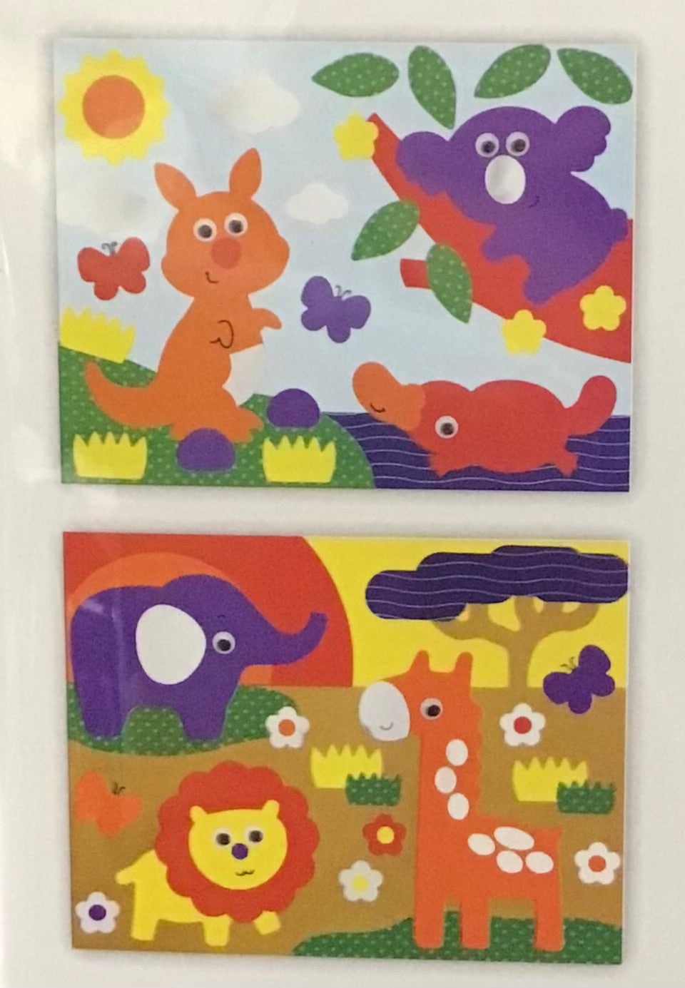 Collage Set - Create a Collage Picture - Makes 2 - Animals