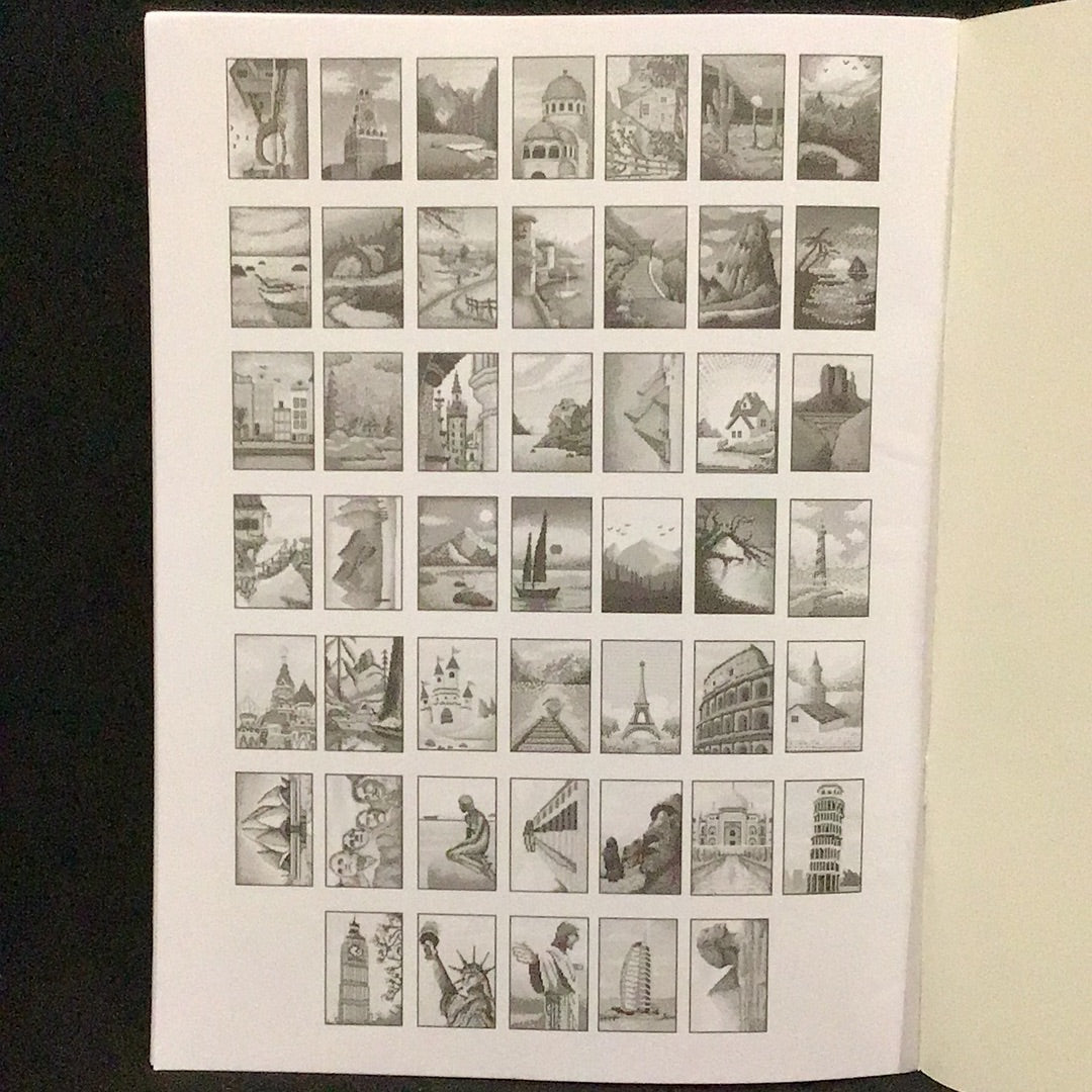 Extraordinary Colouring by Number Book - Landscapes and Landmarks