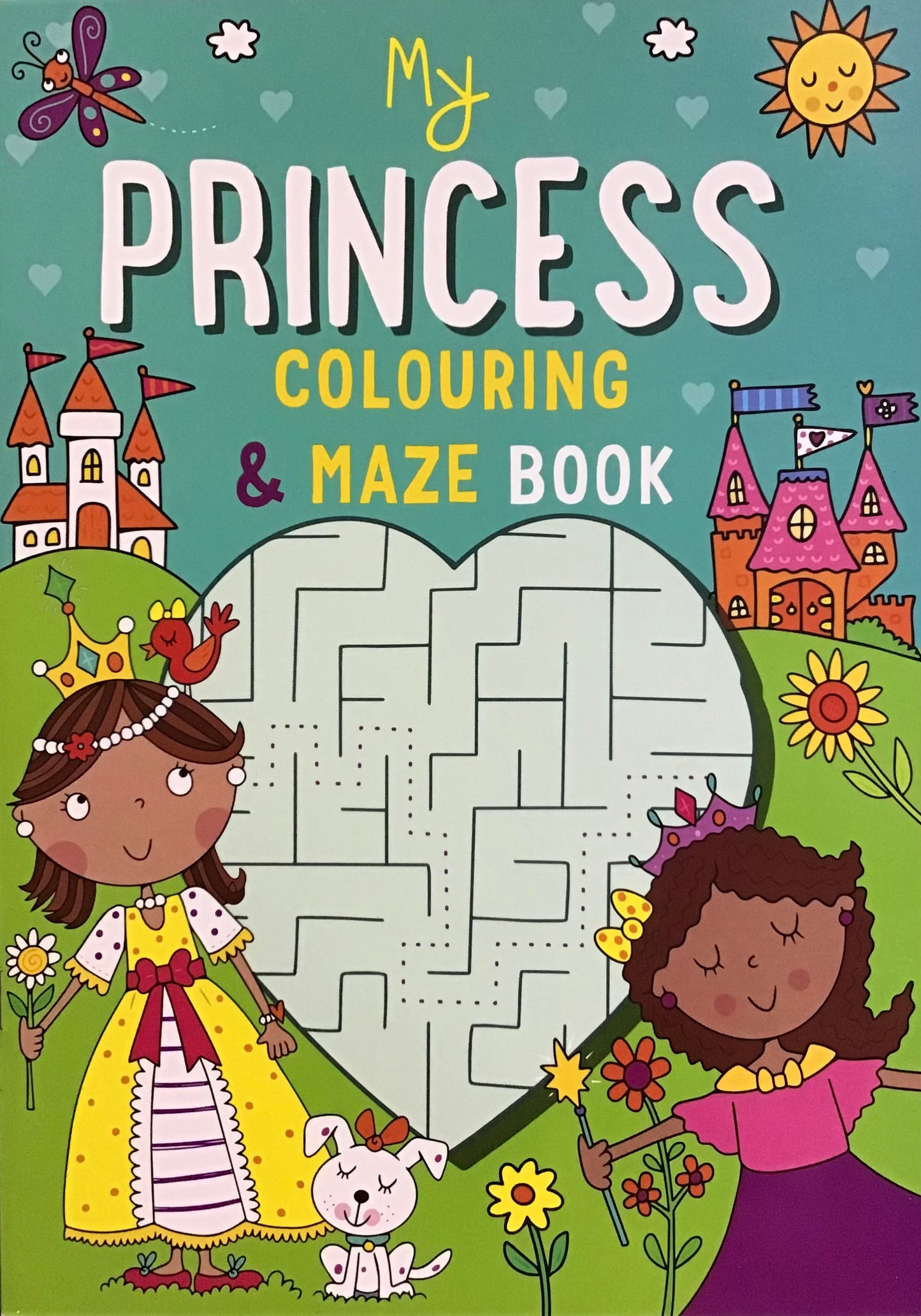 My Princess Colouring & Maze Book Activity Book