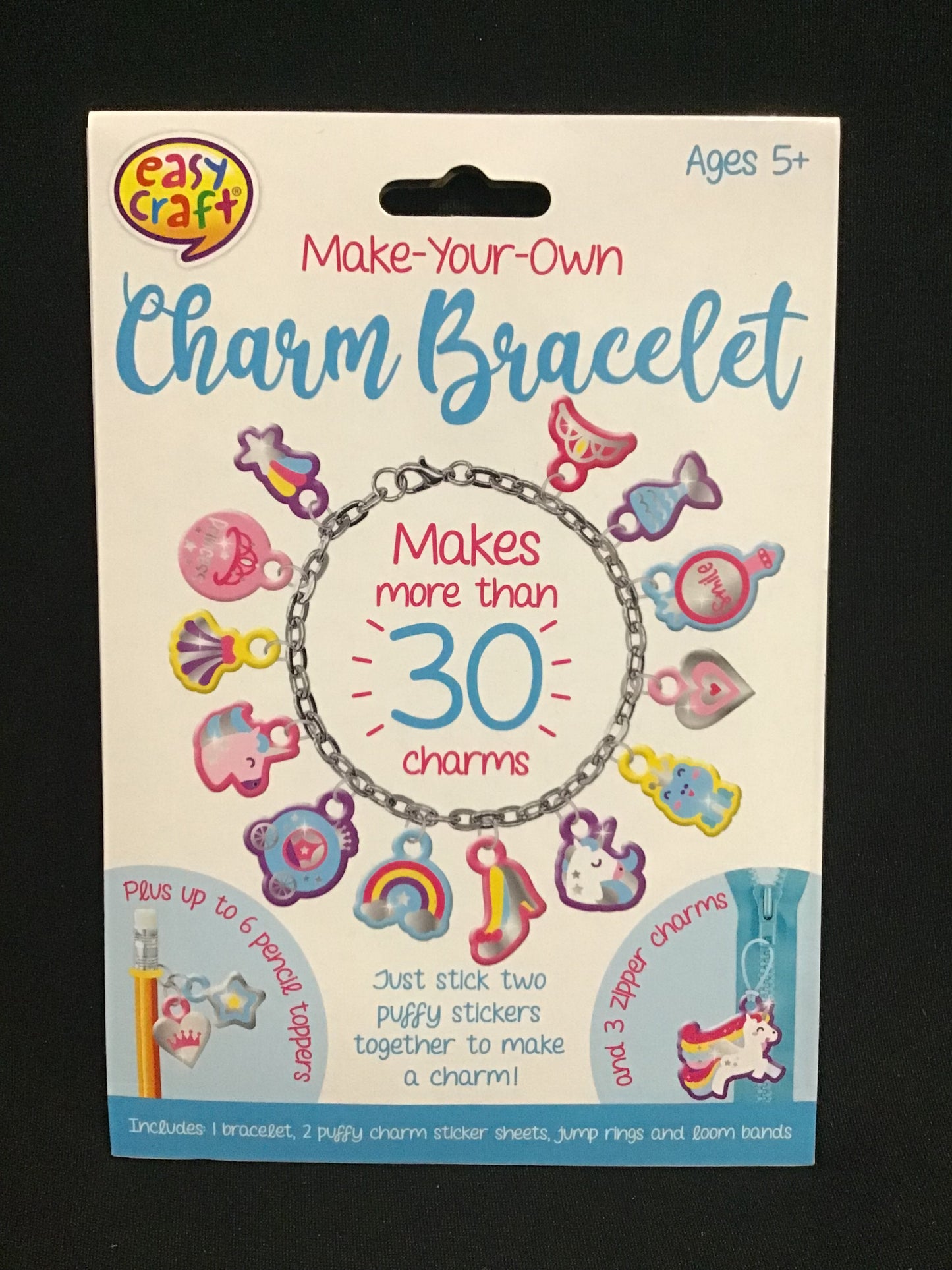 Make-Your-Own - Charm Bracelet - Fantasy/Princess - Over 30 charms