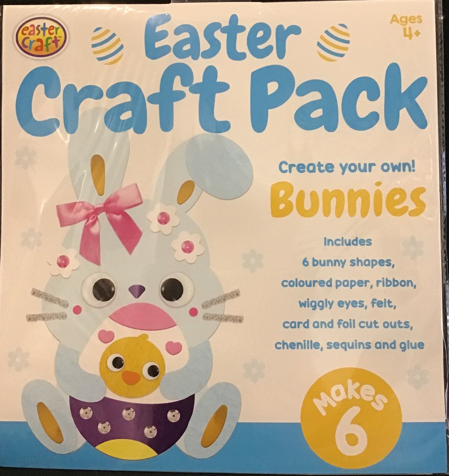 Easter Super Craft Pack - Bunnies - Makes 6