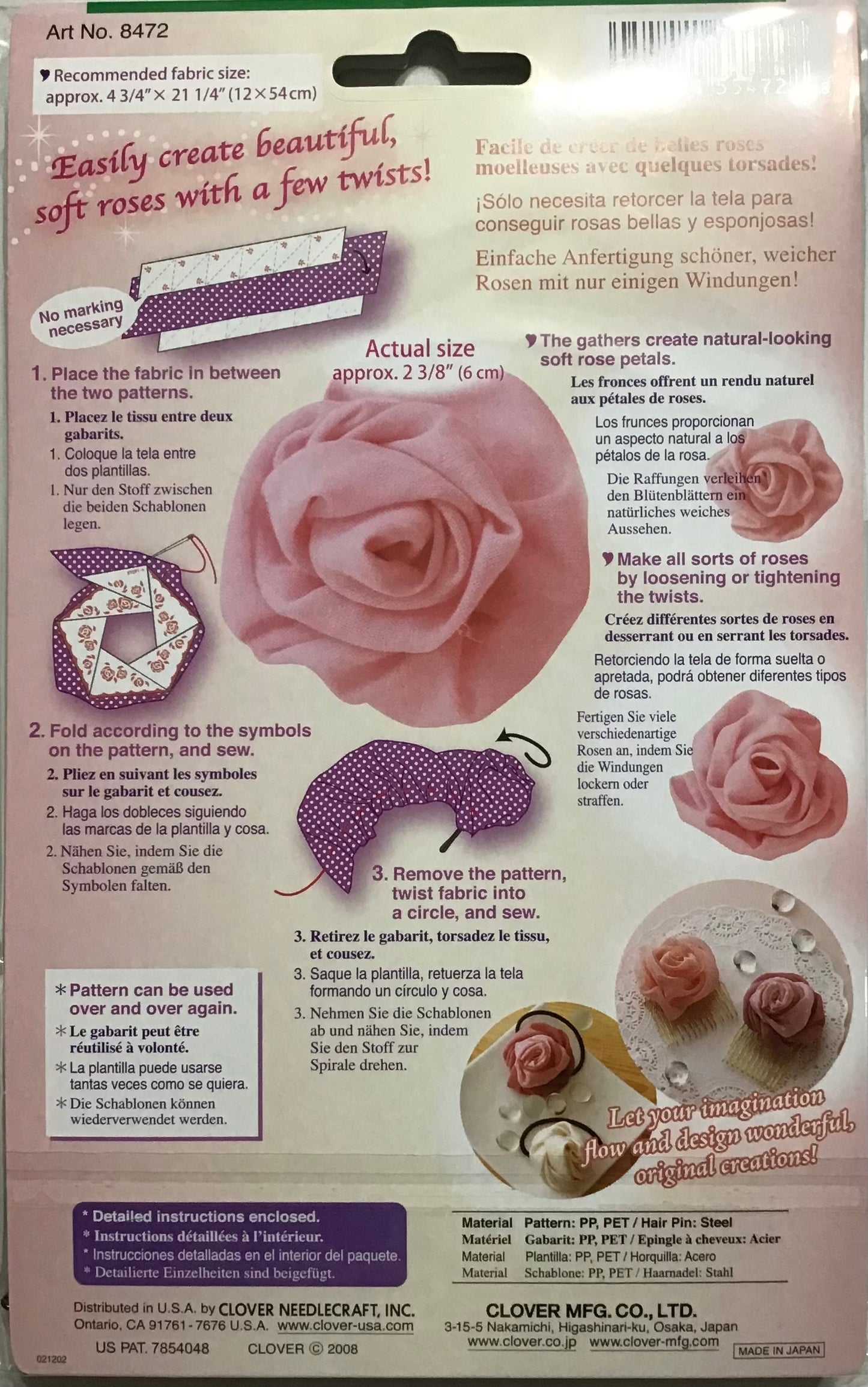 Sweetheart Rose Maker - Size 6cm