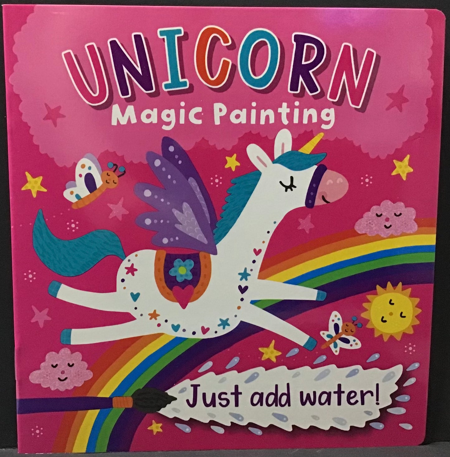 Paint with Water - Magic Painting Book - Unicorn