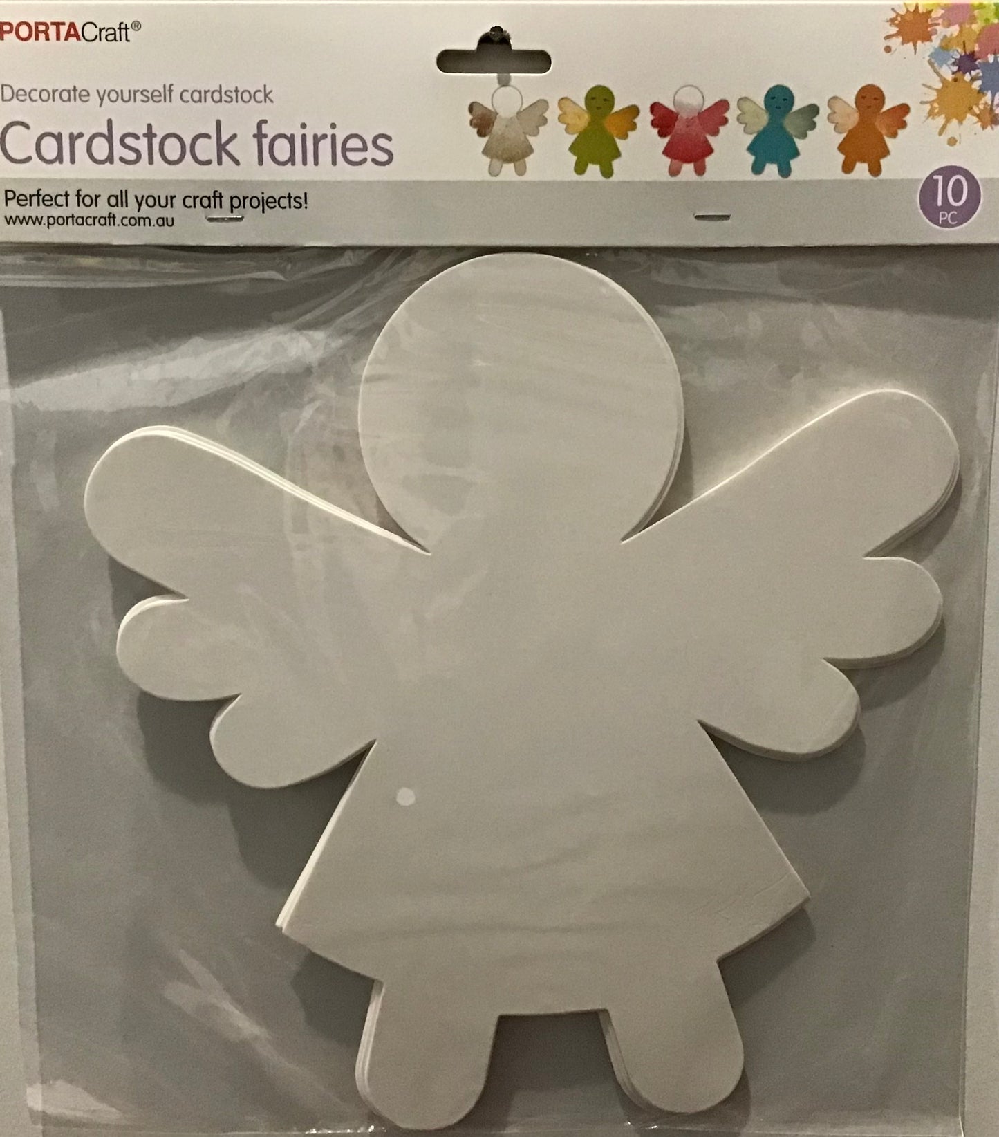 Cardstock Fairies - 10pk