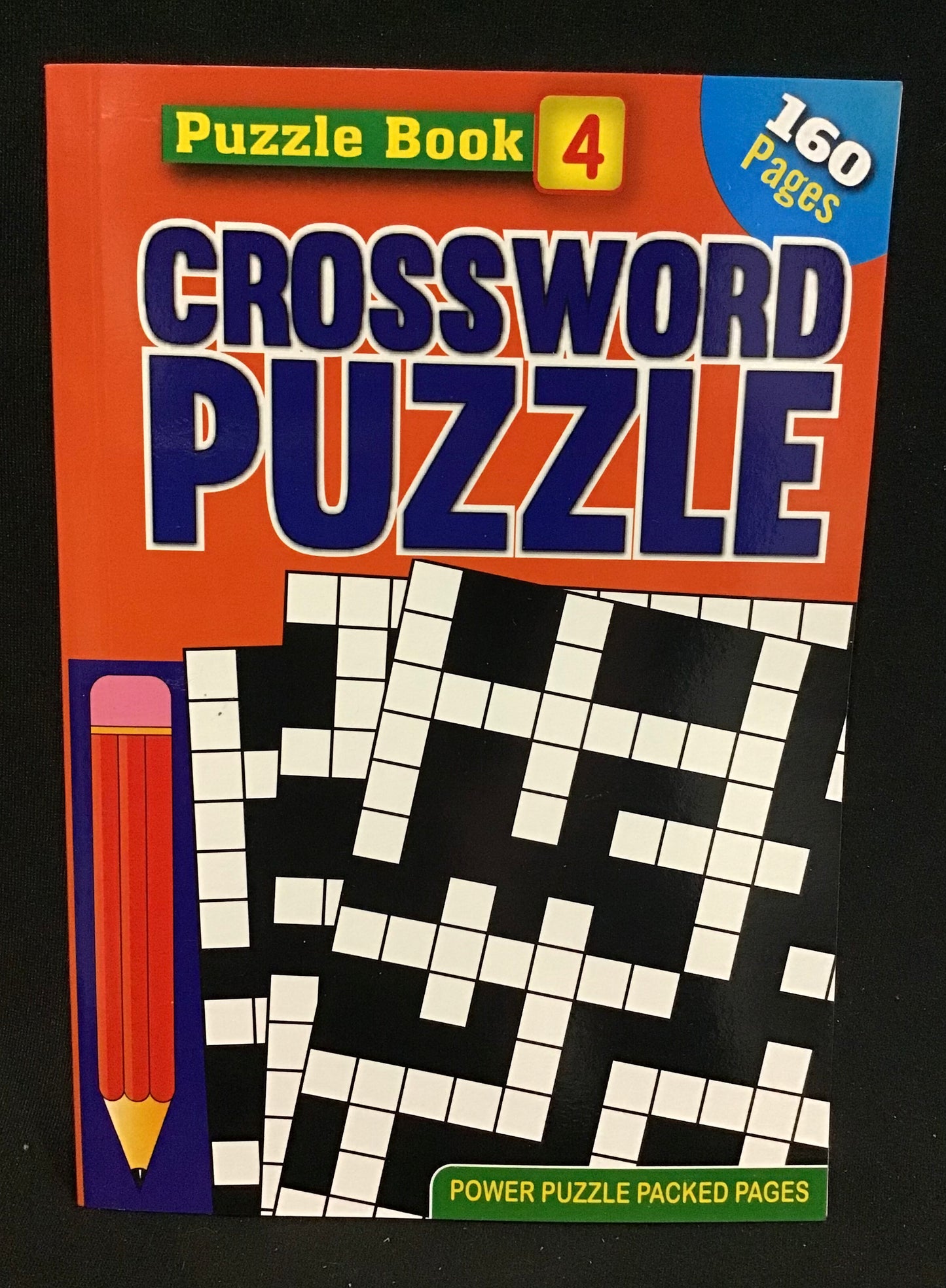 Crossword Puzzle 160 pages - Book 4