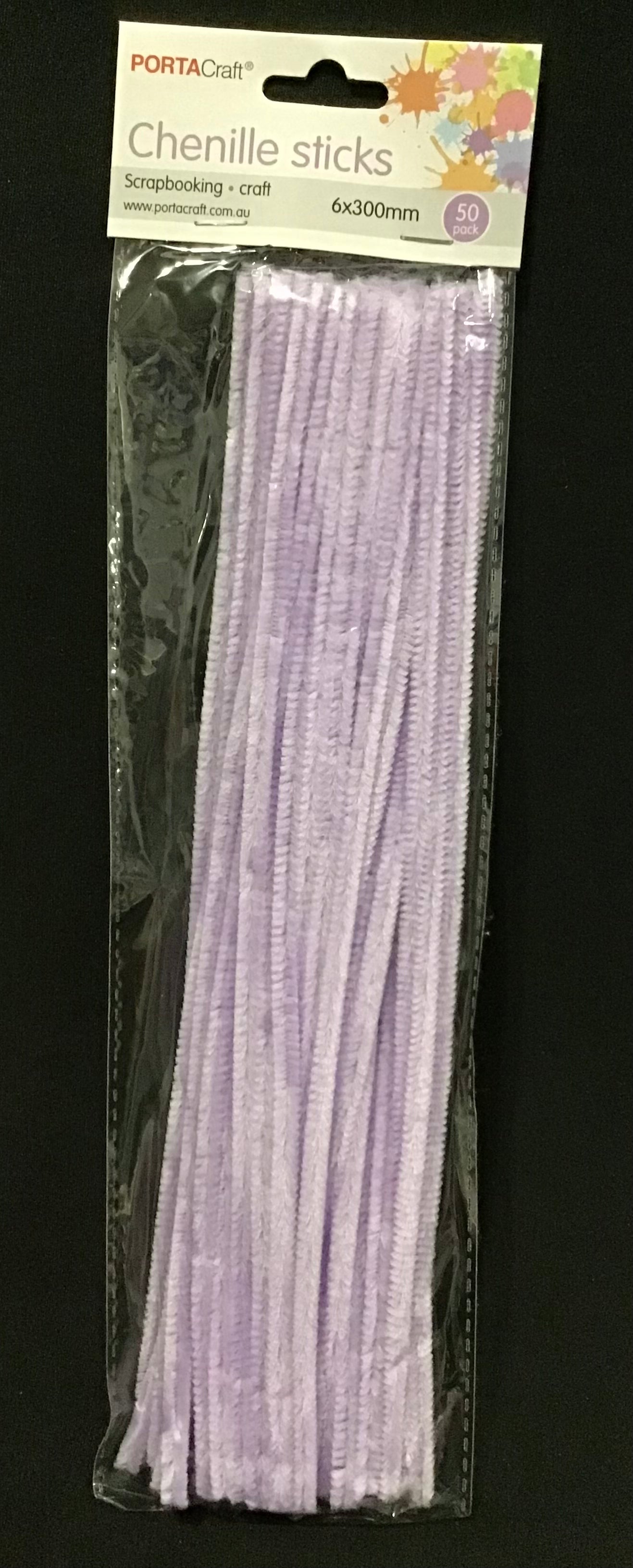 Pipe Cleaners - Mauve - Pack of 50