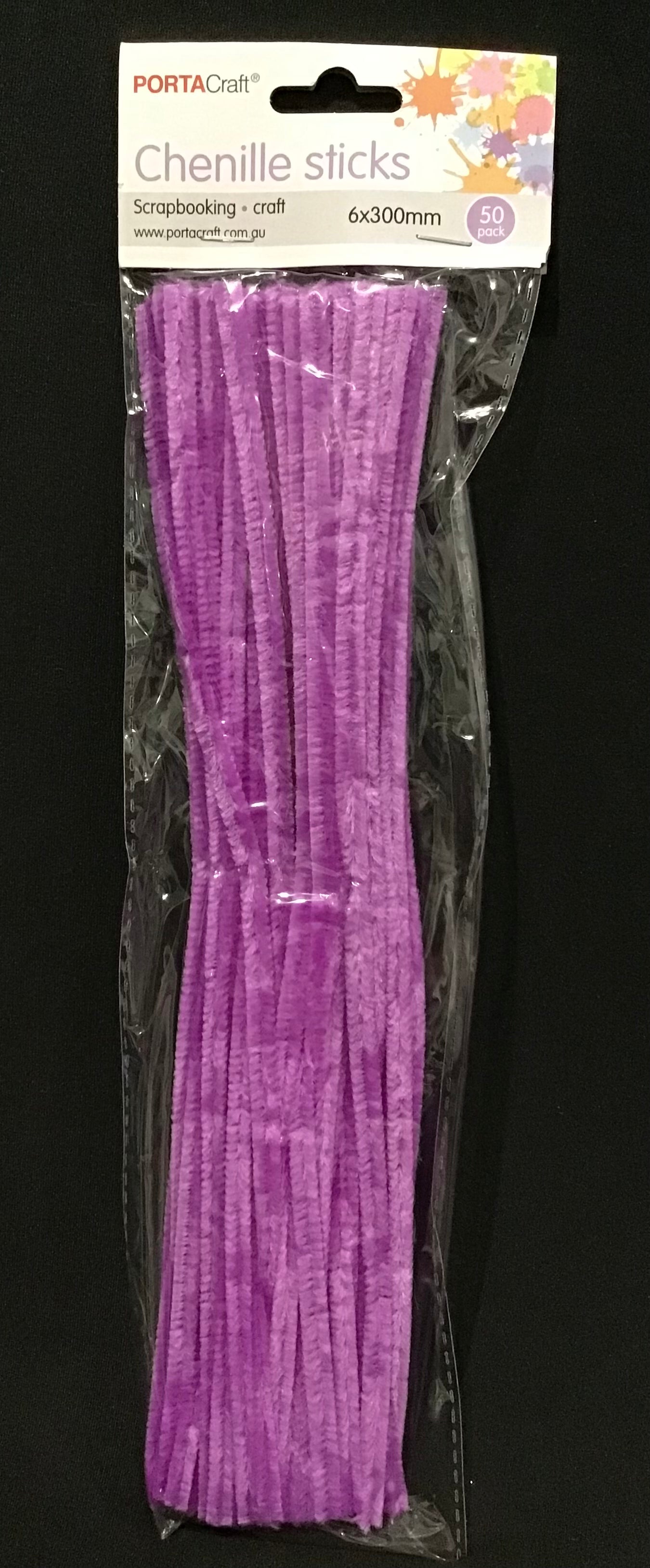 Pipe Cleaners - Light Purple - Pack of 50