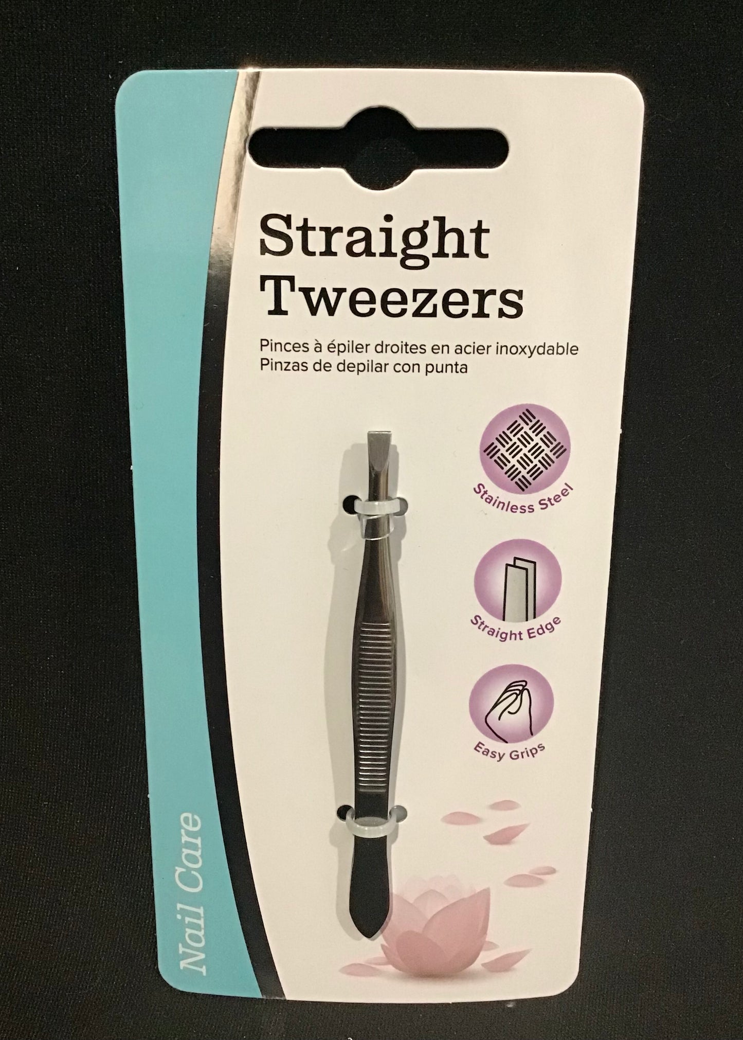 Stainless Steel - Straight Tweezers