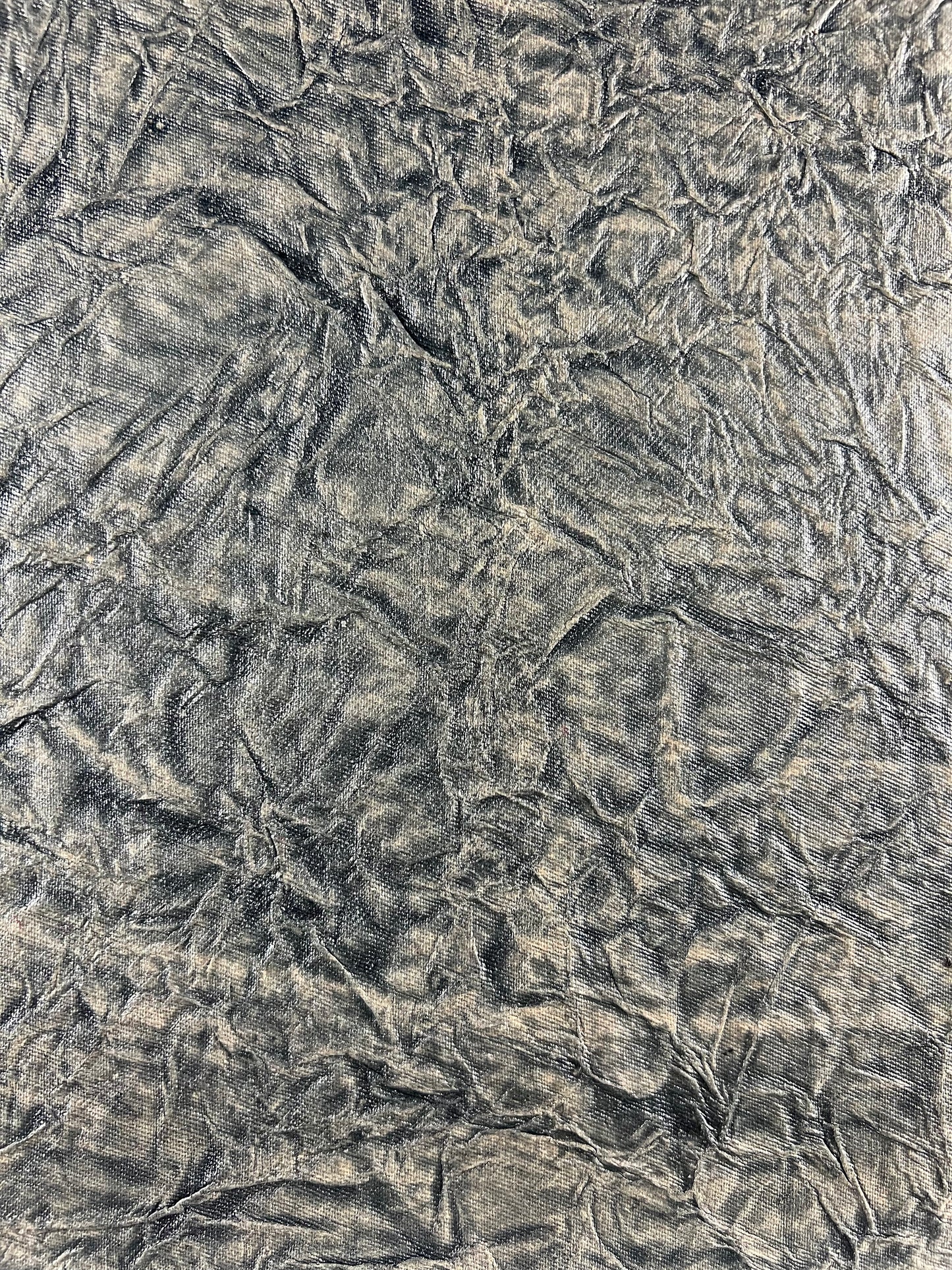 Handmade Paper A4 - 1 x Scrunch Design - Grey