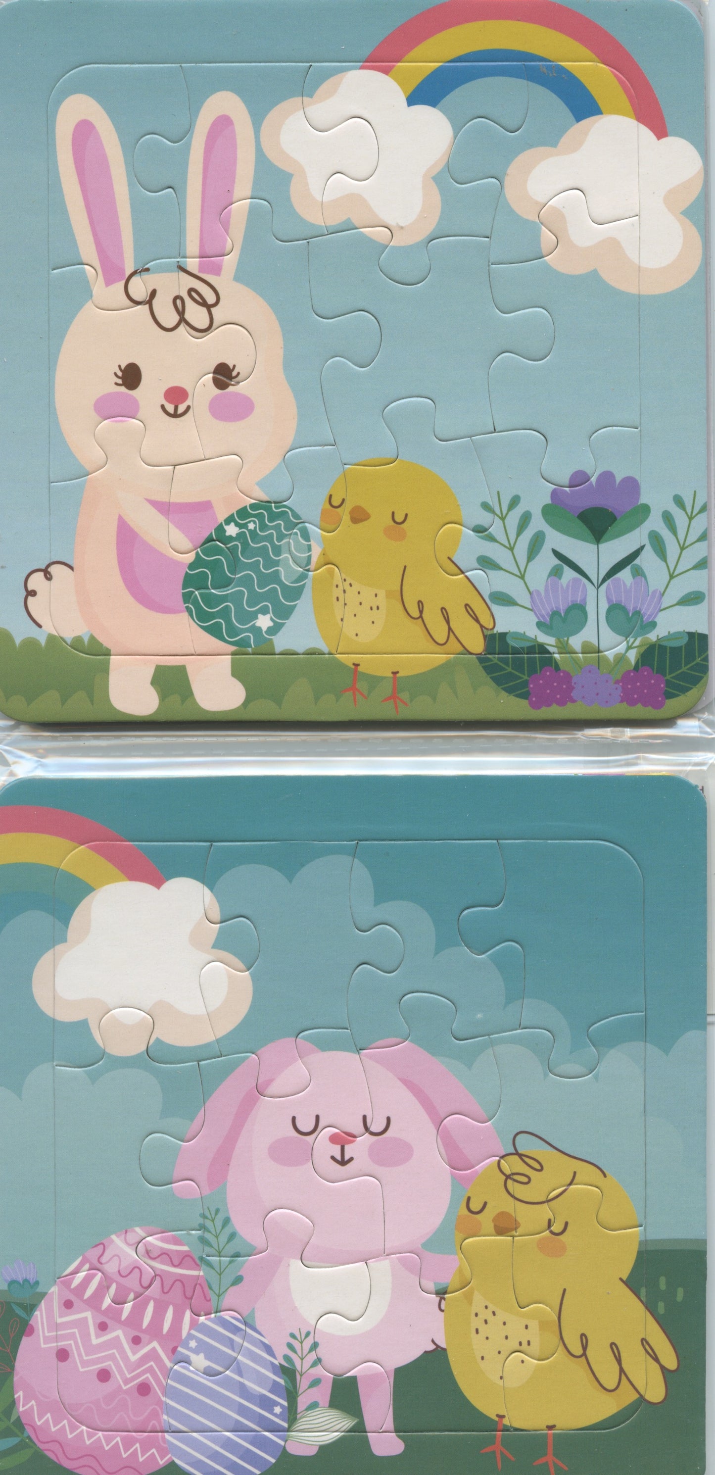 Kids Easter Puzzles Bunnies - Pack of 3