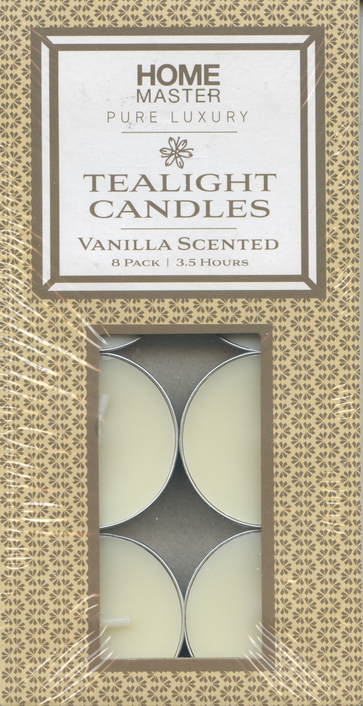 Tealight Candles - 8pk - Vanilla scented