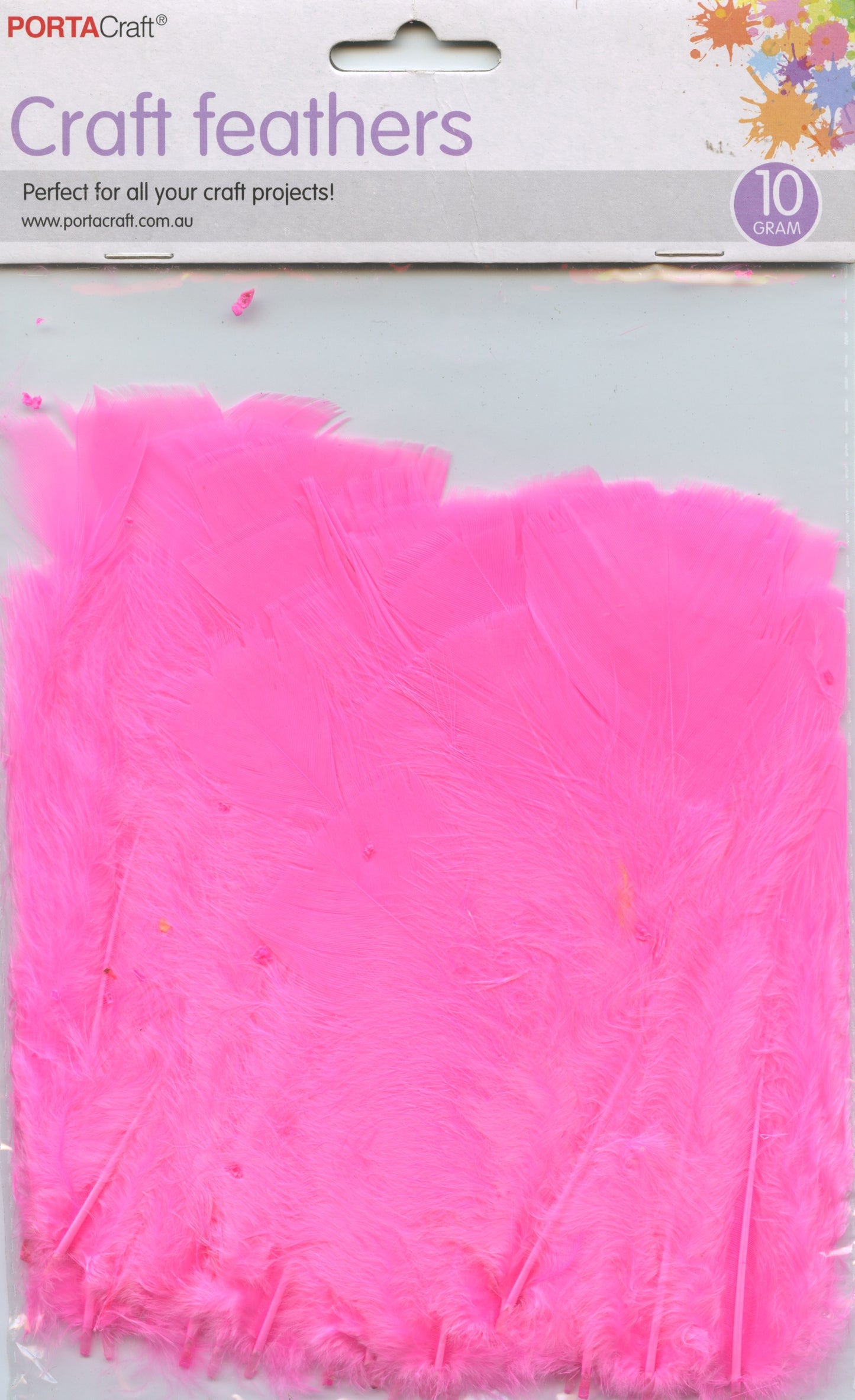Porta Craft - Craft Feathers - Pink 10g