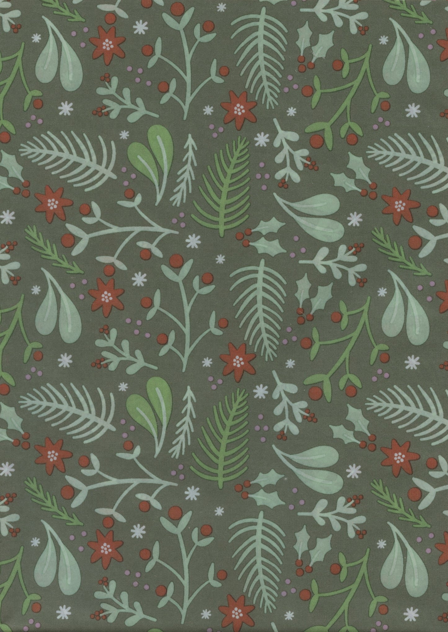 Tissue Paper - Christmas Theme - 4 Sheets - Each sheet 70cm x 50cm