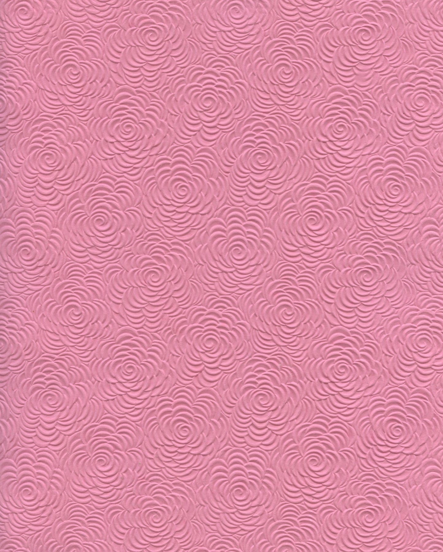 Specialty Paper 1 x A4 Embossed Handmade Floret - Pink