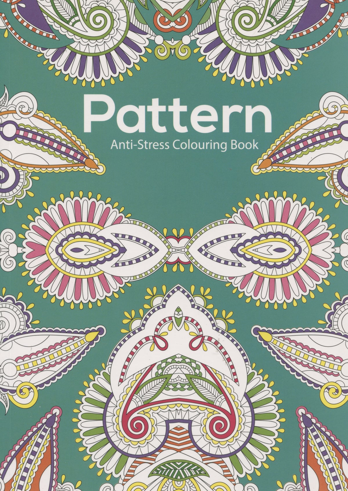 Pattern Colouring Book -Anti Stress Designs - 24 Pages