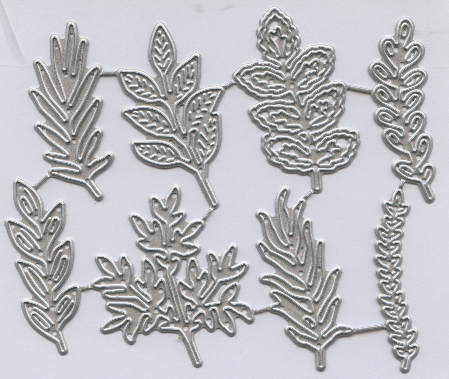 Metal Dies - Mix of Leaves Set #1