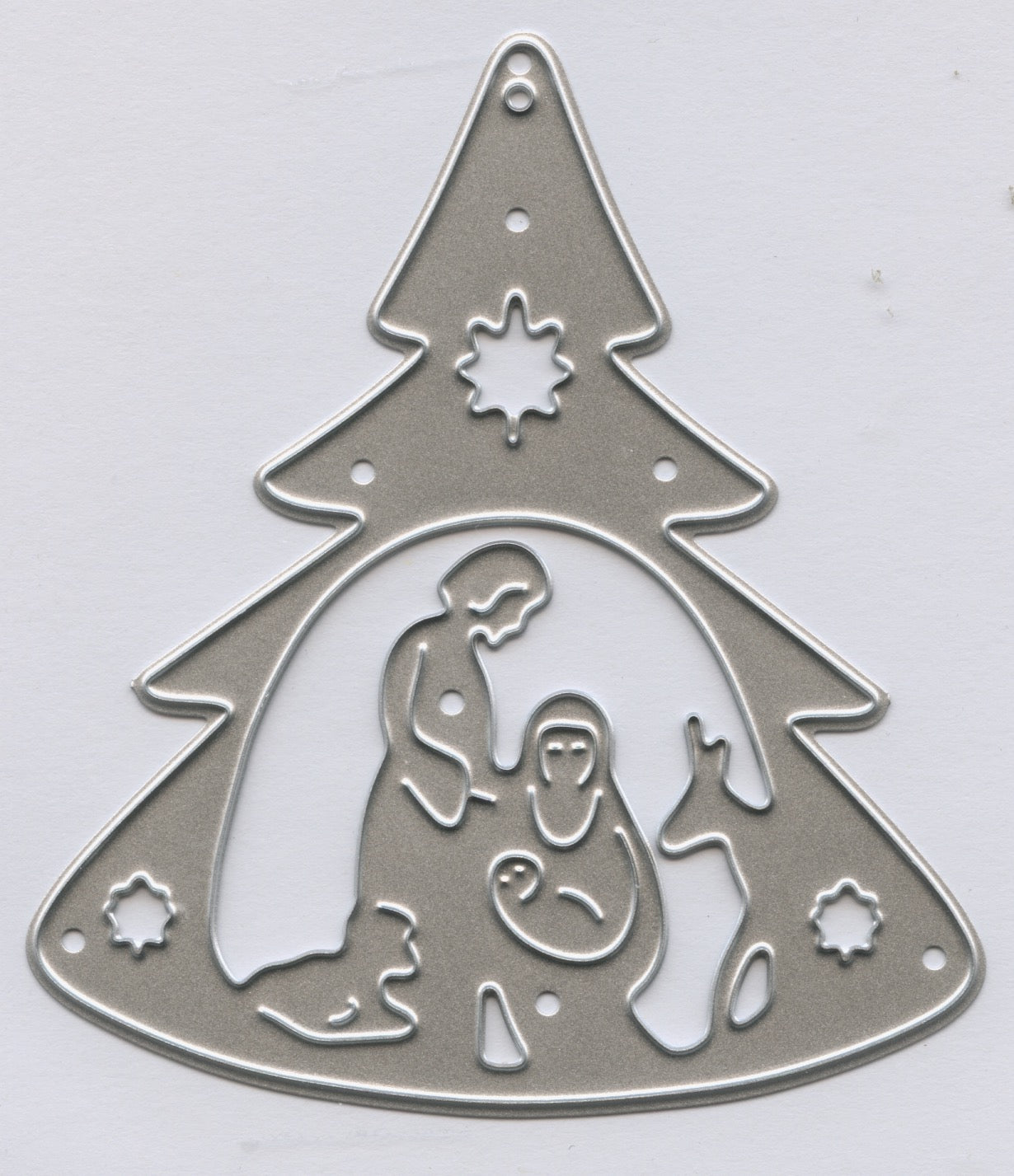 Metal Dies - Christmas Tree Nativity