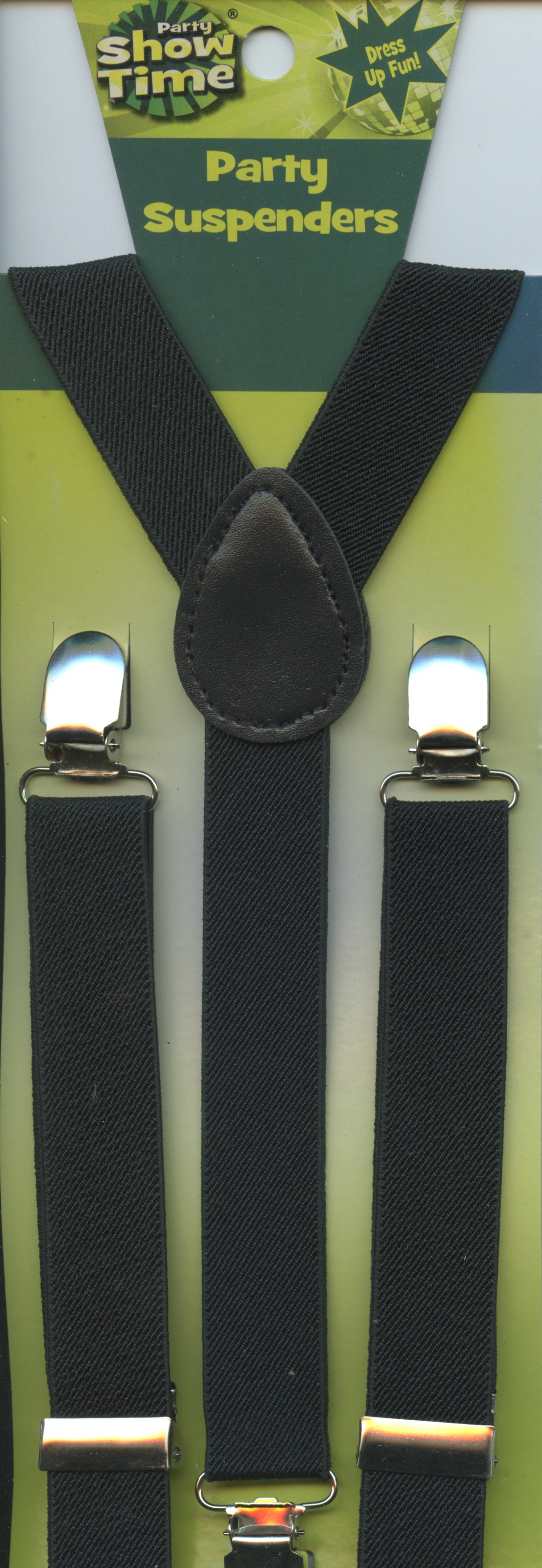 Party Suspenders - Black