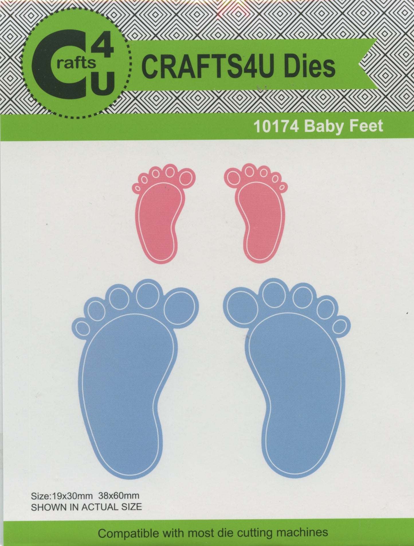 Dies - Baby Feet - 4 pk