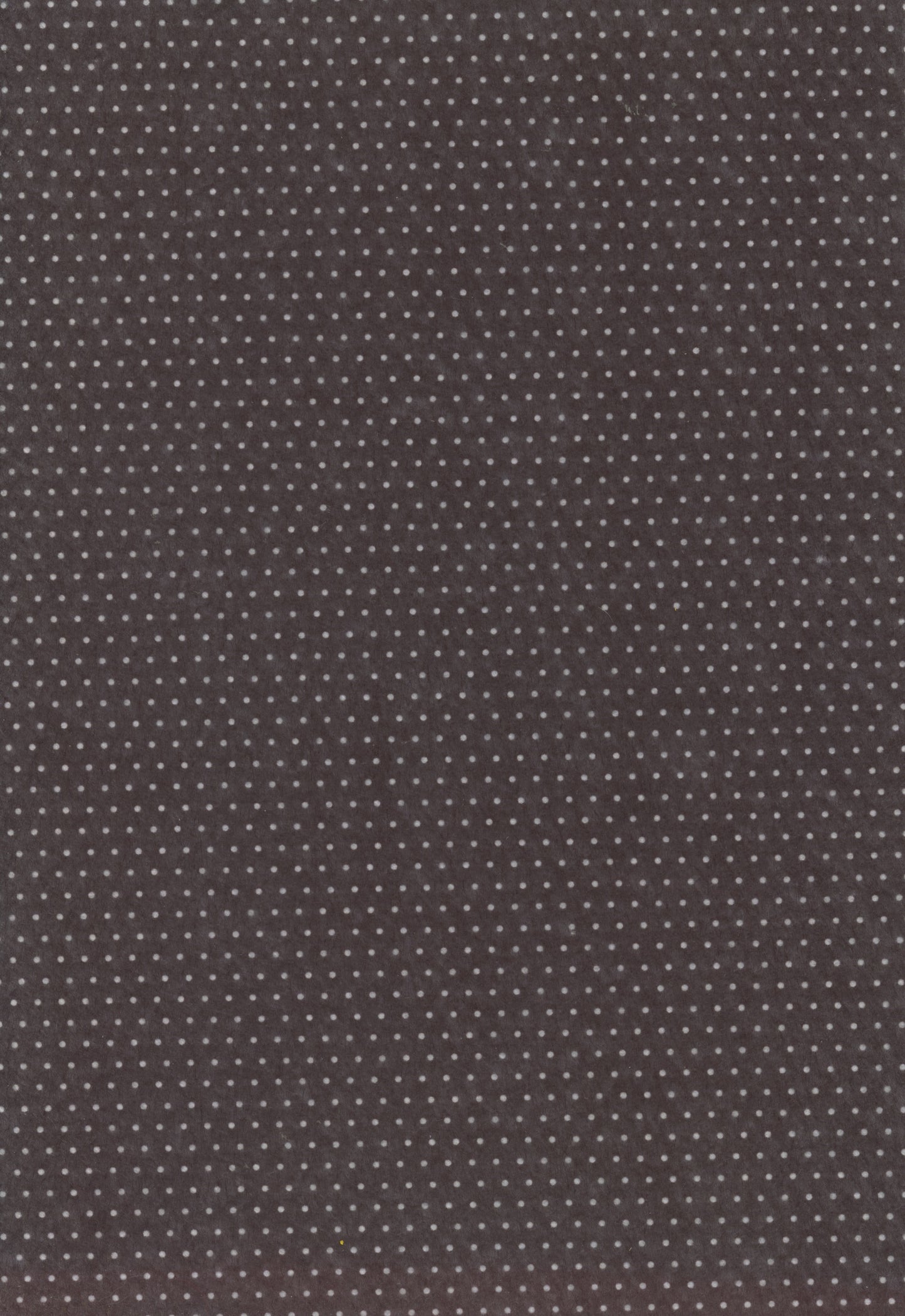 Printed Felt - Black with Small White Dots - 1 Piece