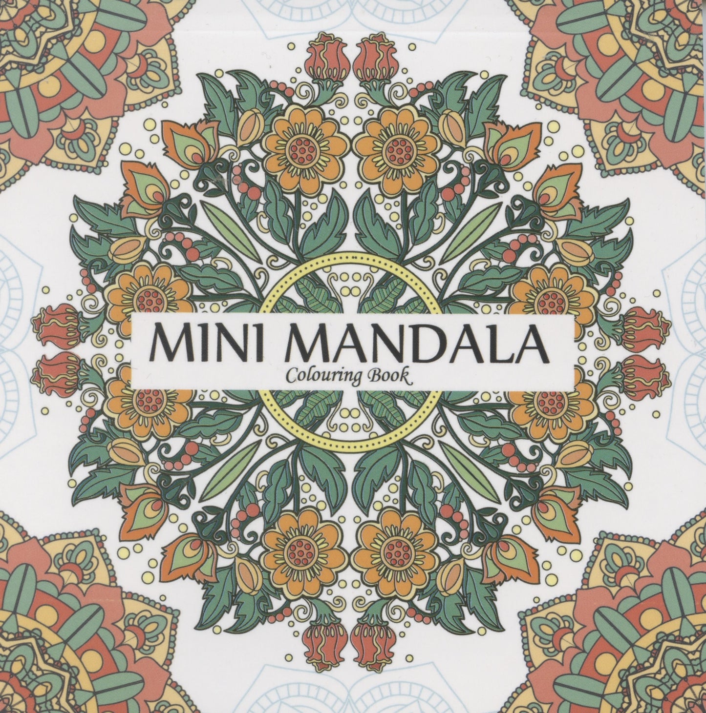 Mini Mandala Colouring Book #2- 40 pages