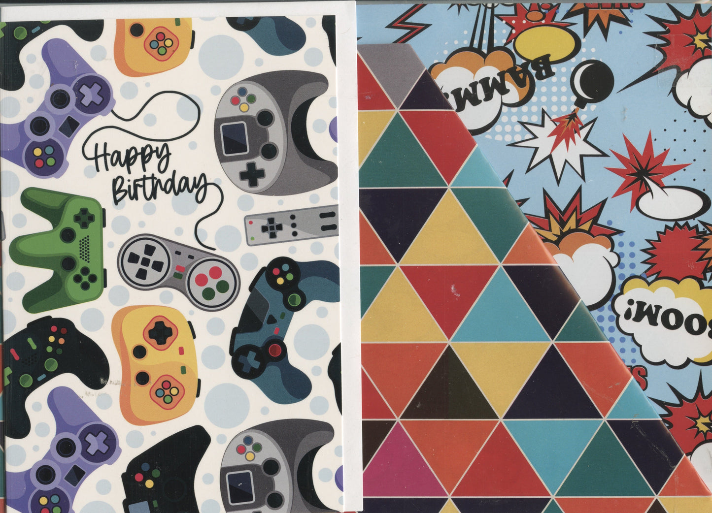 Koala Collection Wrap and Greeting Card - Retro/Game On theme - 1 of each
