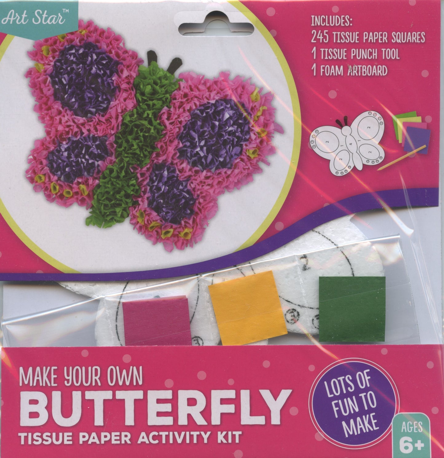 Tissue Paper Activity Kit - Butterfly