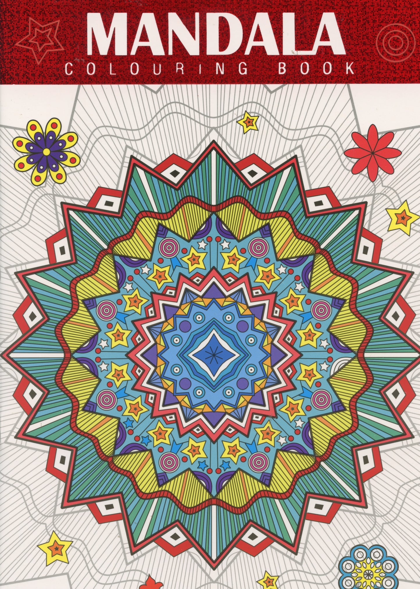 Mandala Colouring Book - Various Designs - 15 Pages