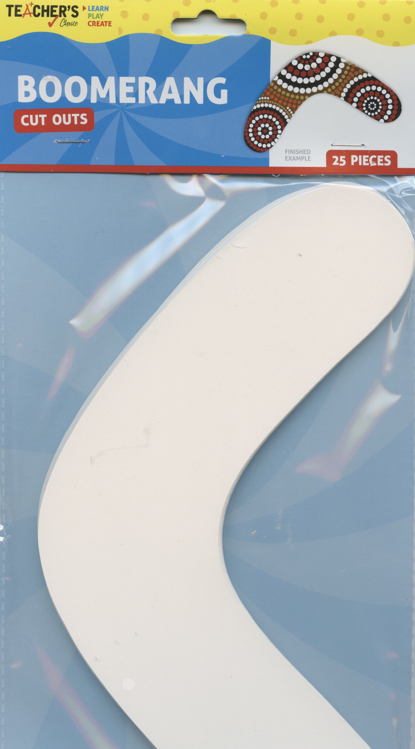 Boomerang - Cut Outs - 25 pk