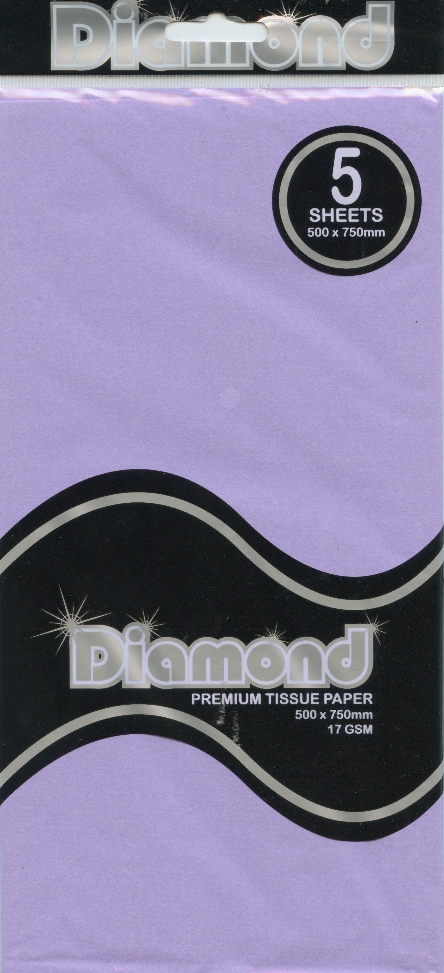 Premium Tissue Paper - Lilac - 5 Pack - 750mm x 500mm