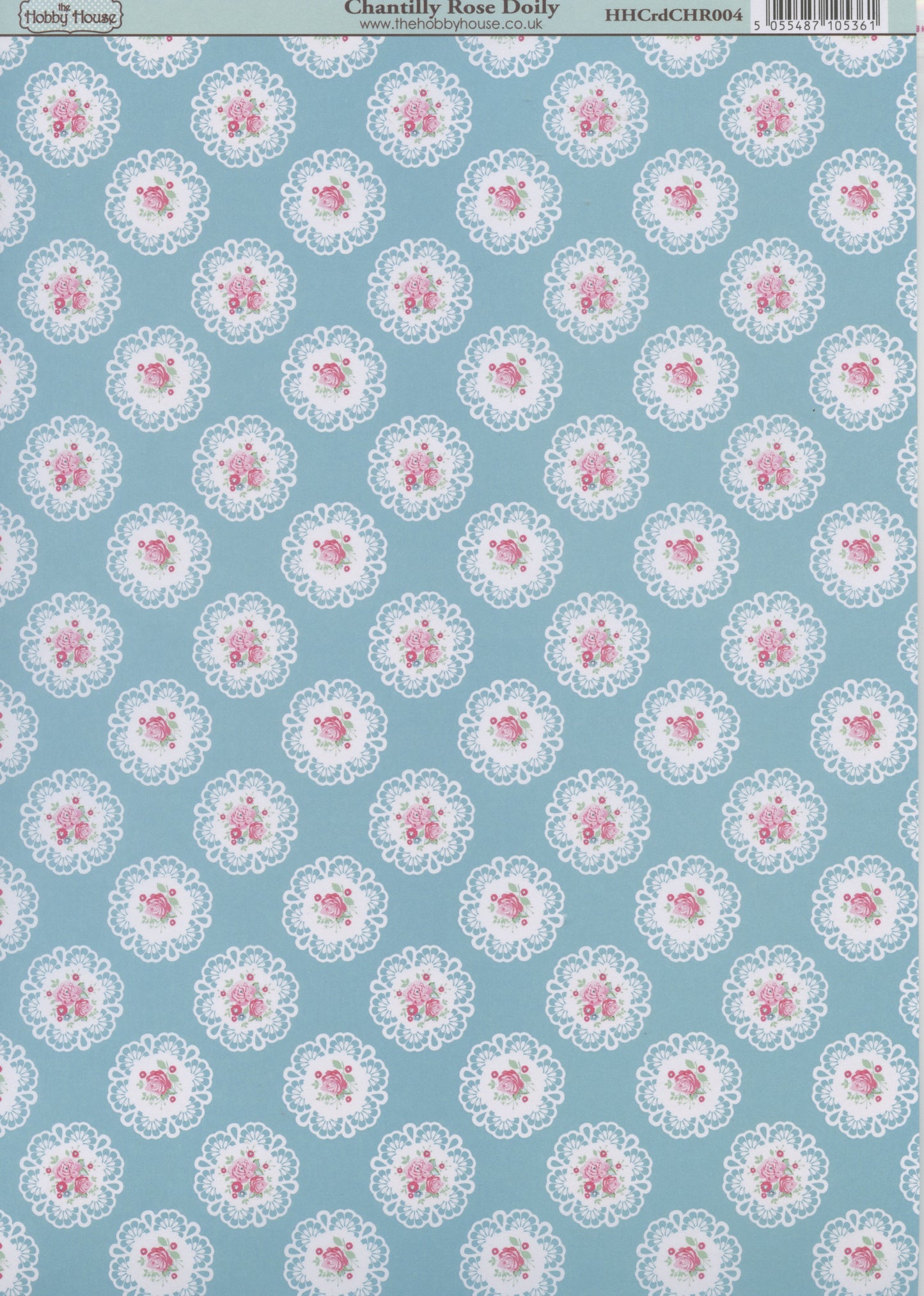 Hobby House Paper - Chantilly Rose Doily - 29.8x21cm