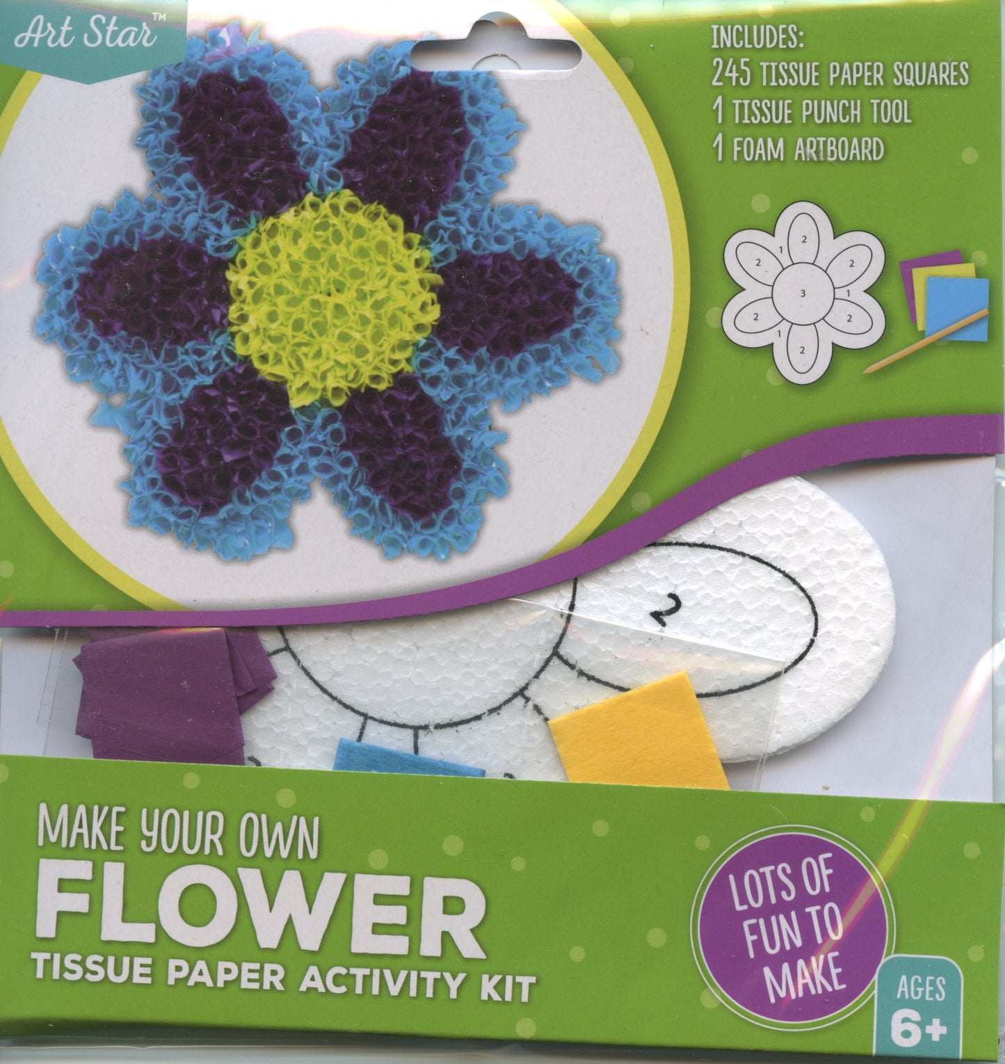 Tissue Paper Activity Kit - Flower