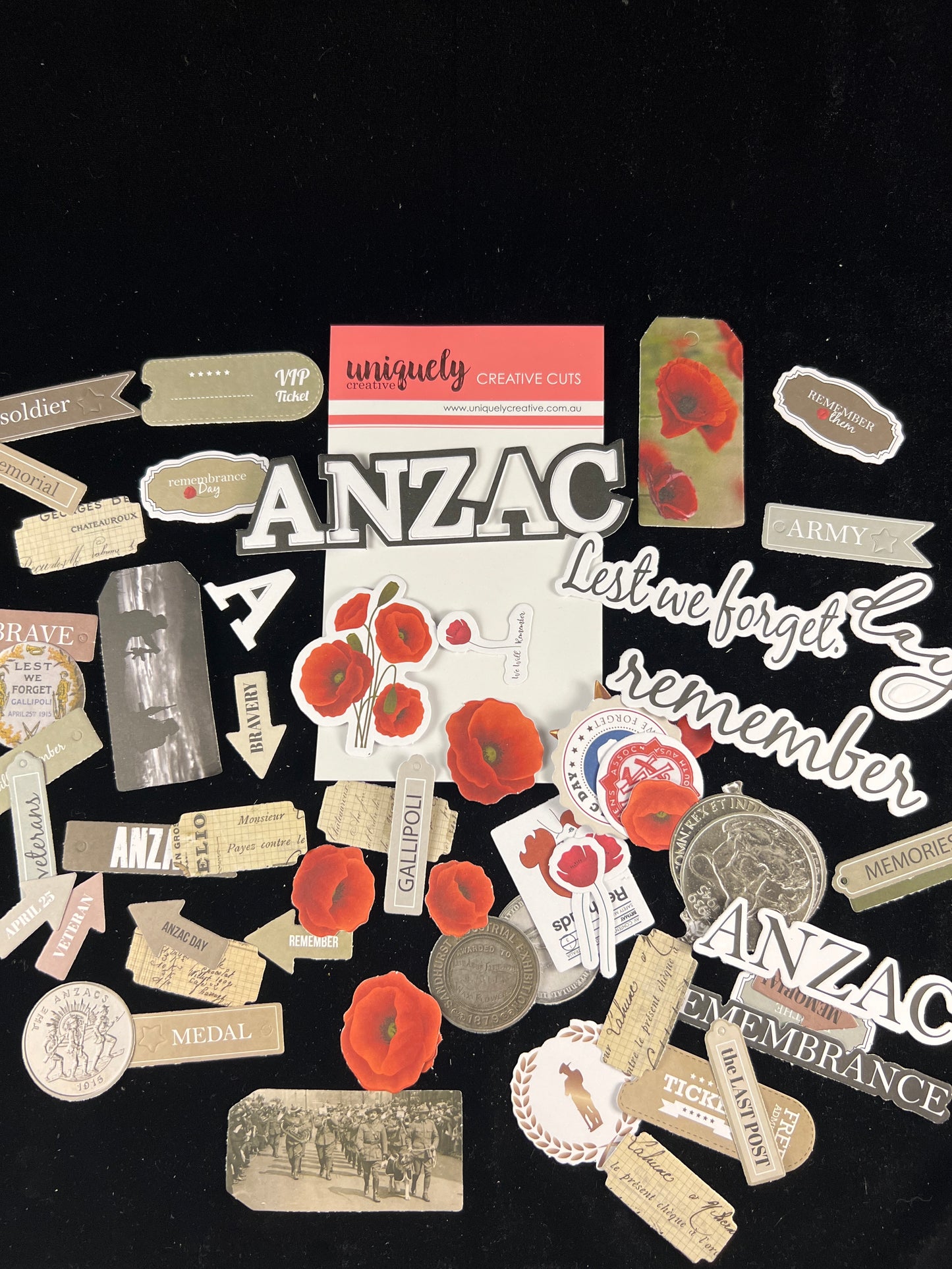 Creative Cut Outs - ANZAC