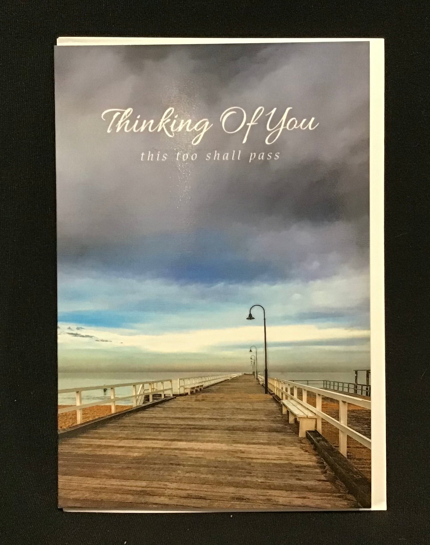 Koala Collection Card - Thinking of You - Ocean/Pier Theme