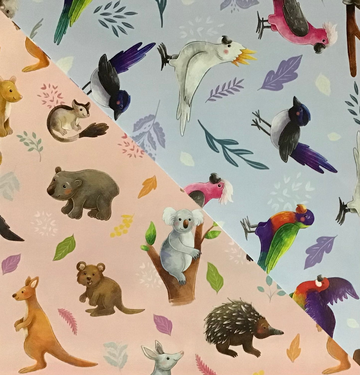 Koala Collection Wrap D/S - 2x Animals/Birds - 69x49cm