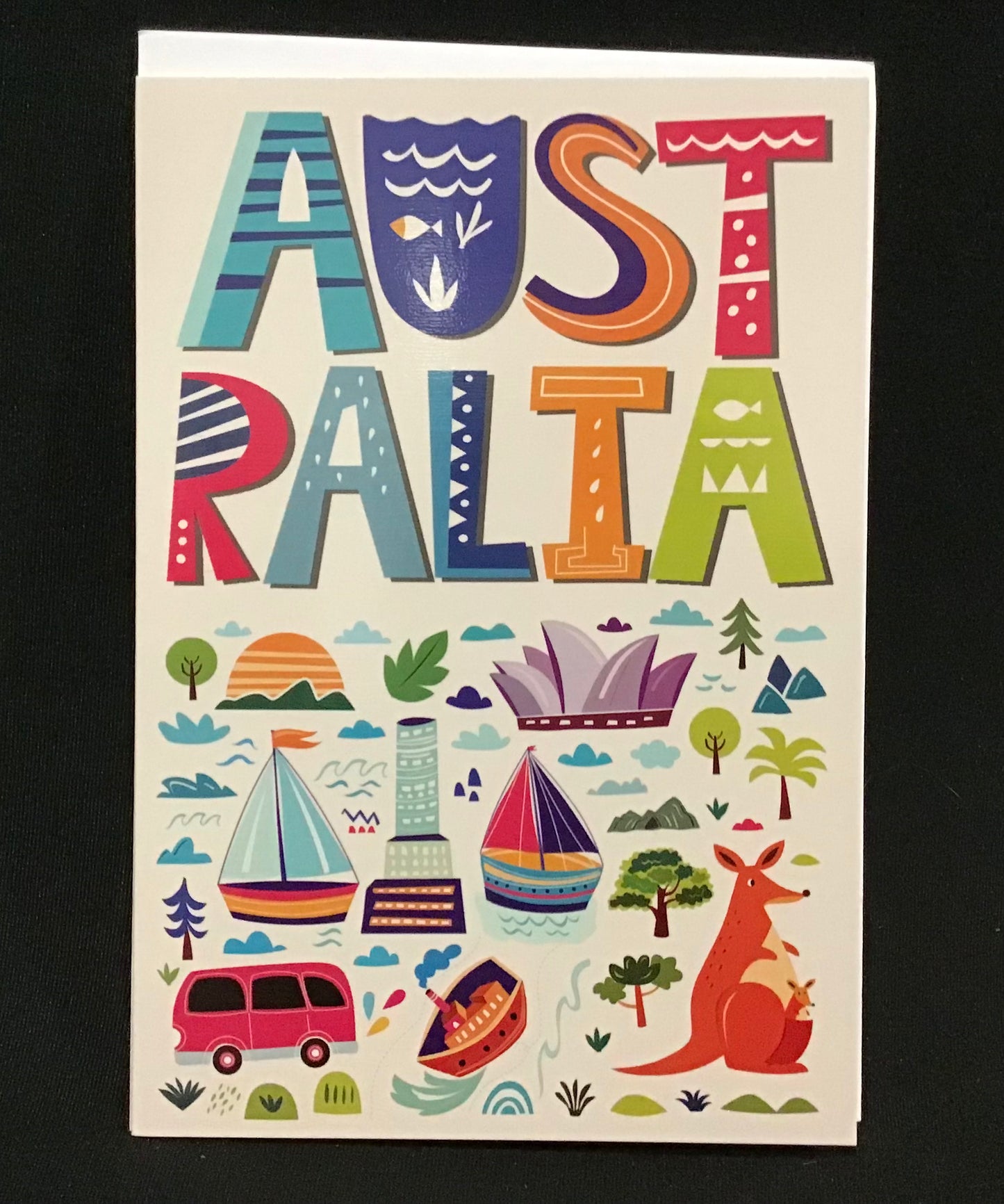 Koala Collection Card - G’day Mate - Aussie Theme