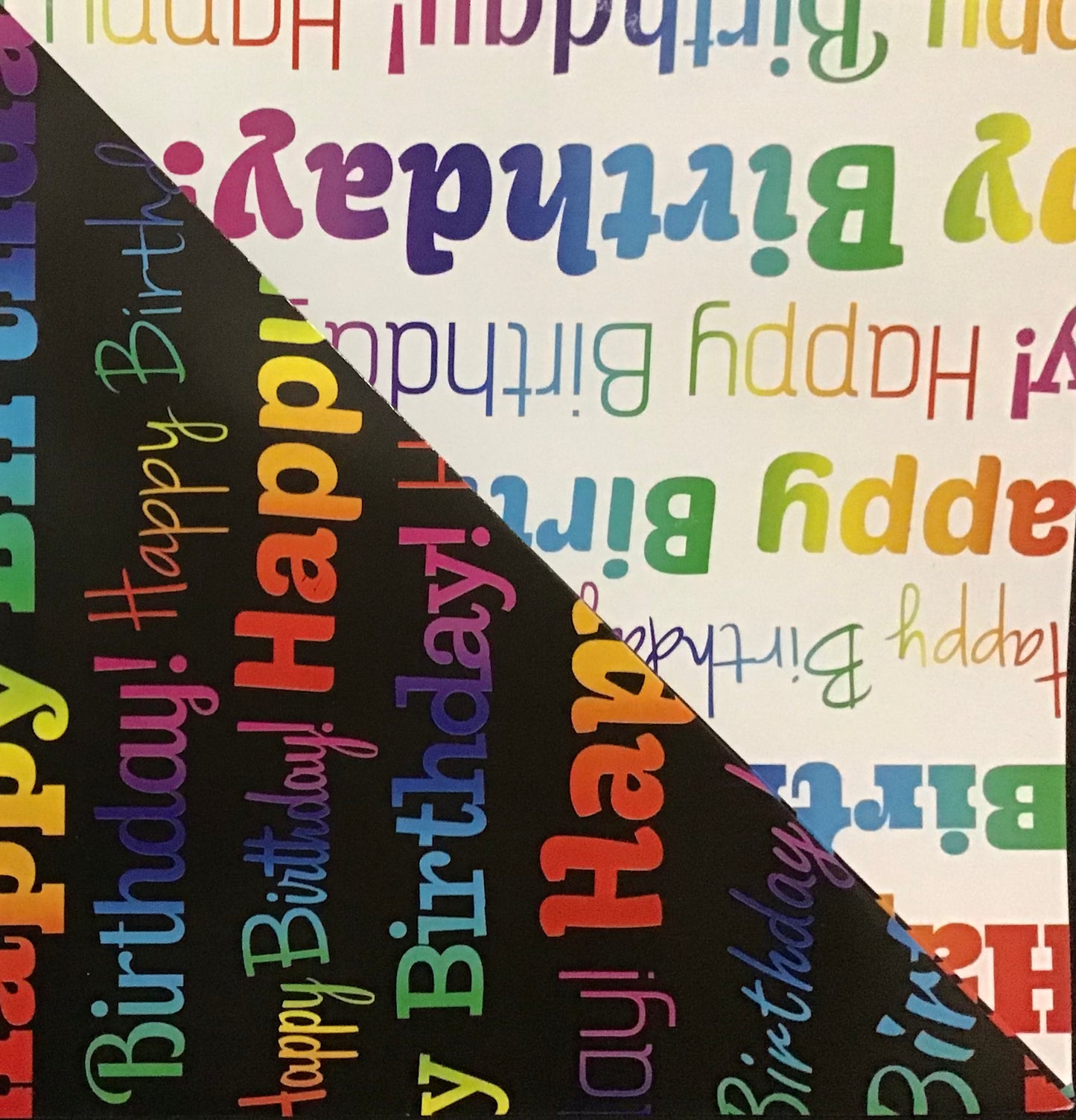 Koala Collection Wrap D/S - 2x Happy Birthday Colourful - 69x49cm