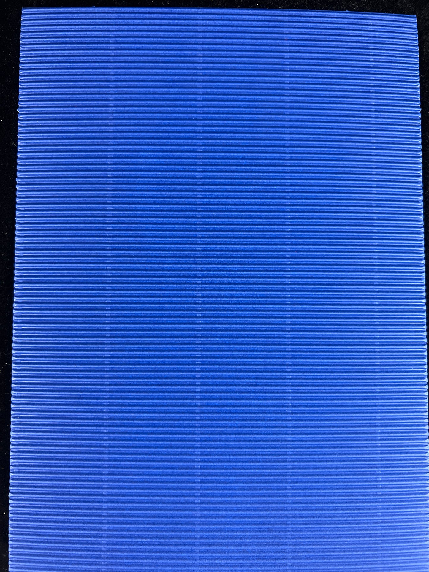 Corrugated A4 card - Blue - Pack of 6