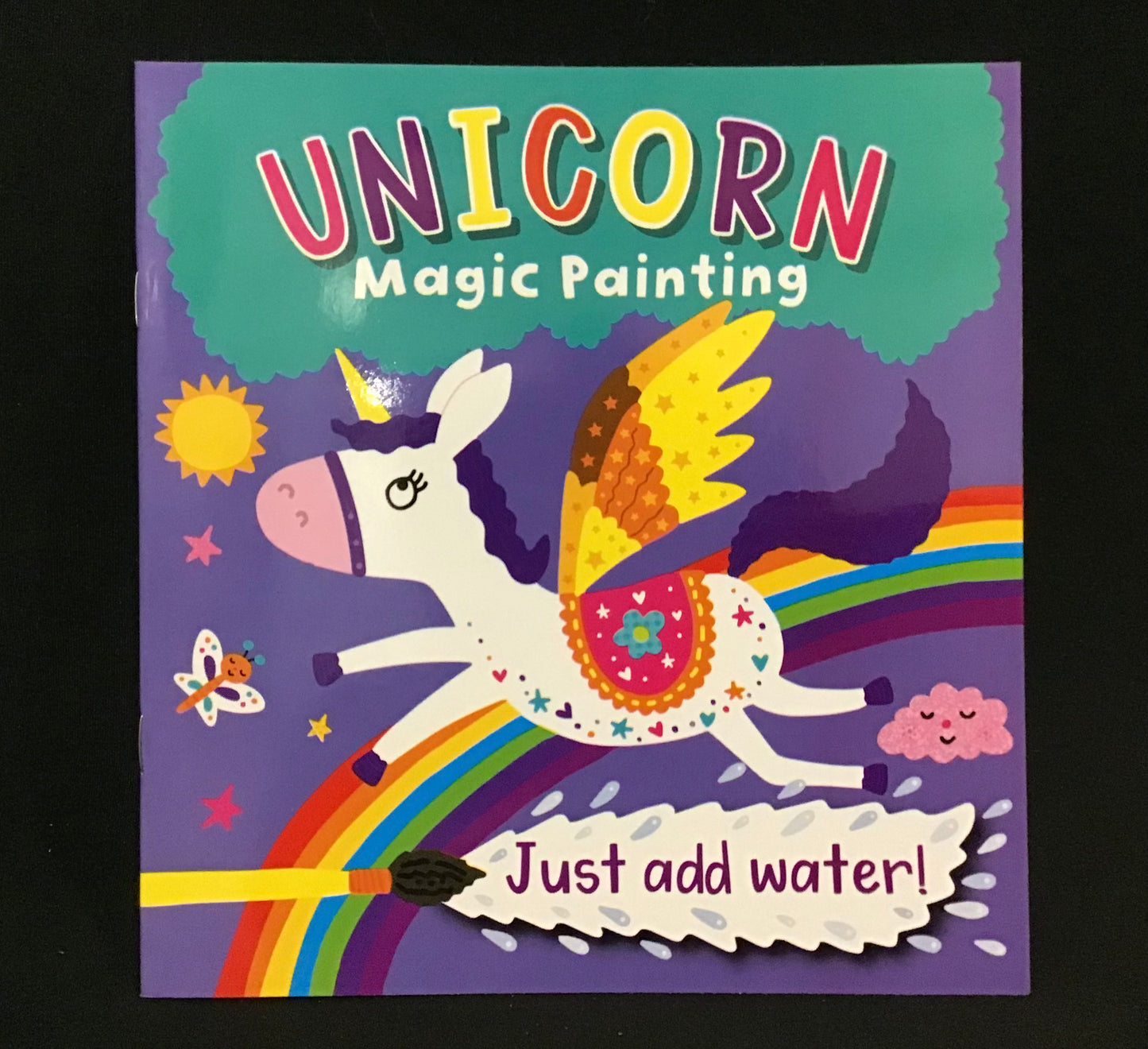 Paint with Water - Magic Painting Book - Unicorn #2