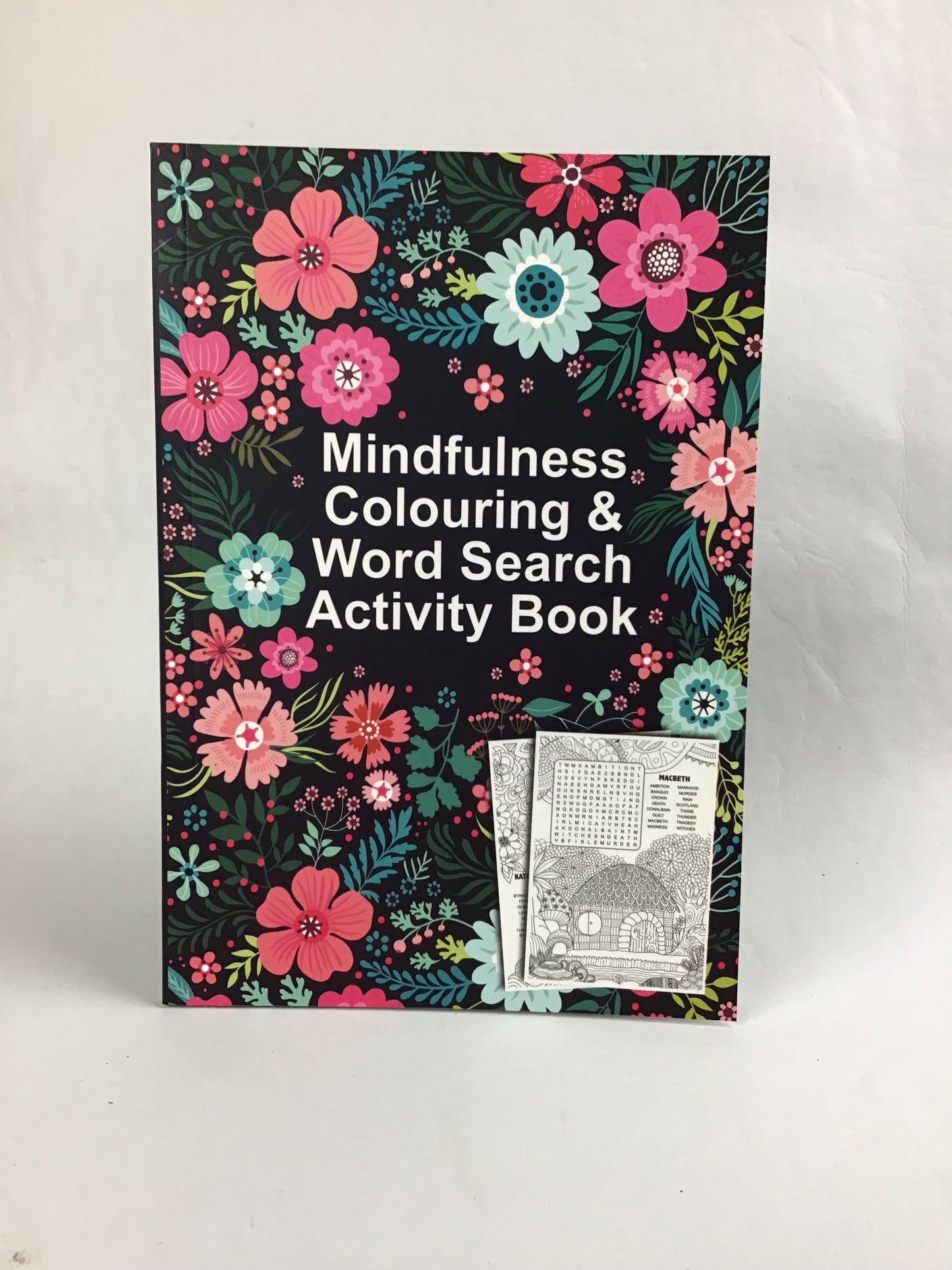 Mindfulness Colouring & Word Search Activity Book - #2