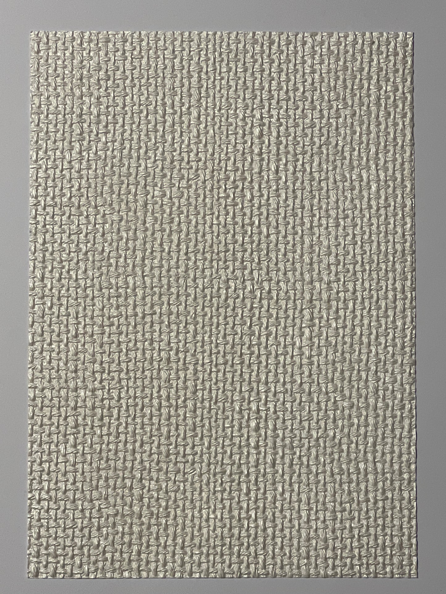 Specialty Embossed Paper x 3 - A4 Weave Design - White