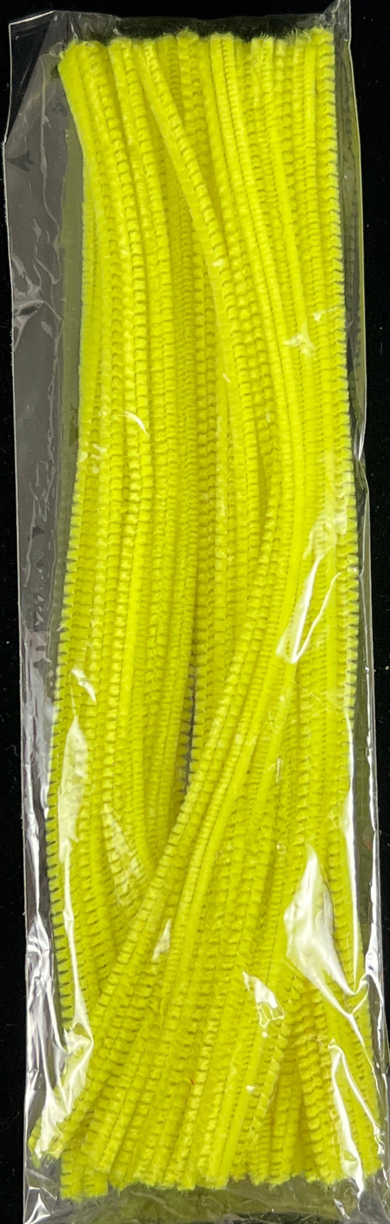 Pipe Cleaners - Fluro Yellow - Pack of 50