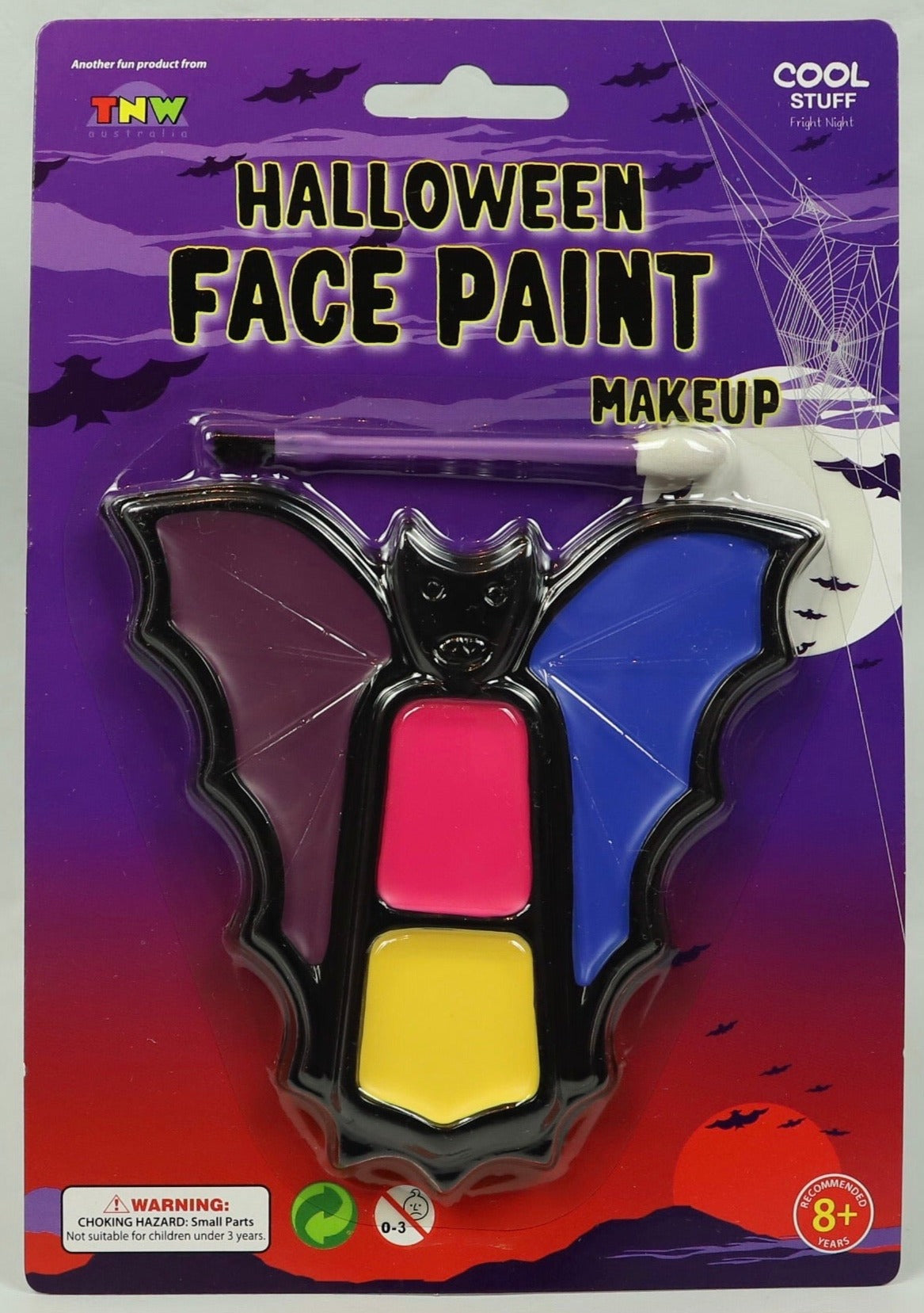Halloween Face Paint - Bat Tray - 4 Colours