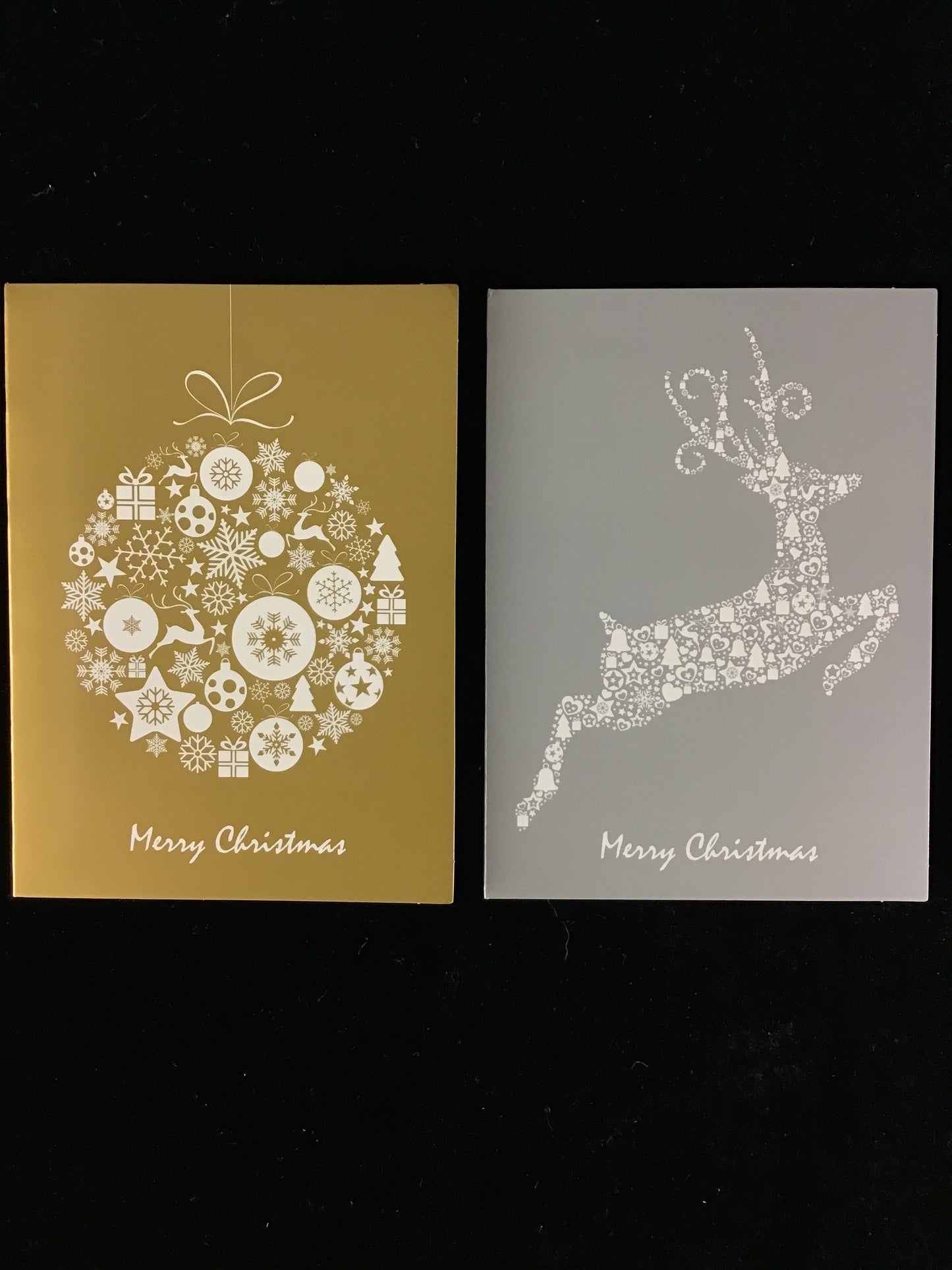 Christmas Cards #2 - 2 Designs - 10 pack