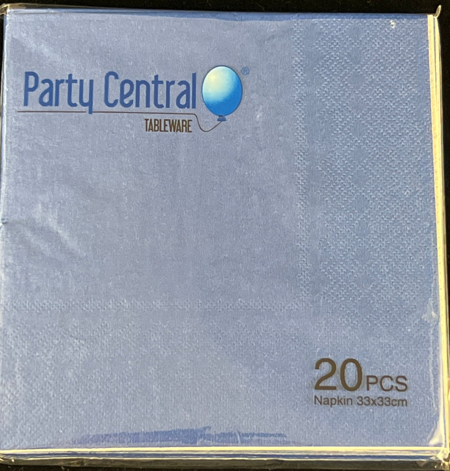 Napkins - Blue - 20 pc - 33cm x 33cm