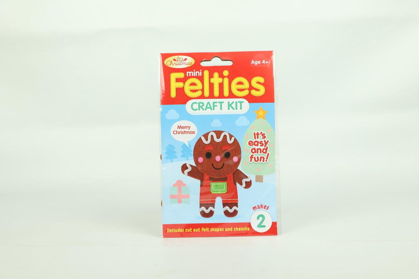 It’s Christmas Mini Felties Craft Kit Gingerbread Man - Makes 2