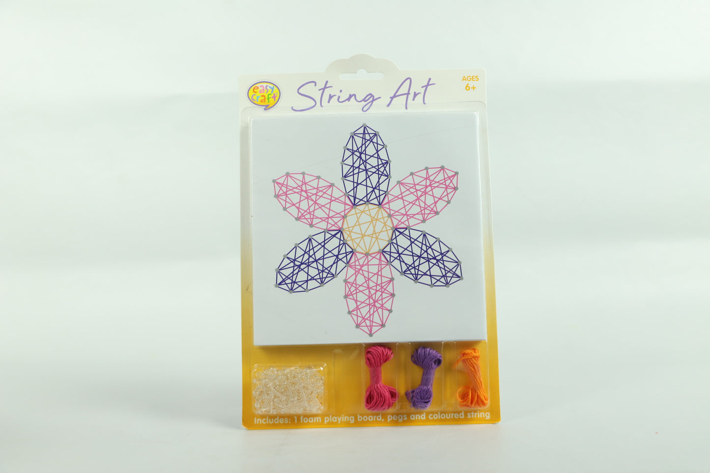 String Art - Flower - 15cm x 15cm - Makes 1