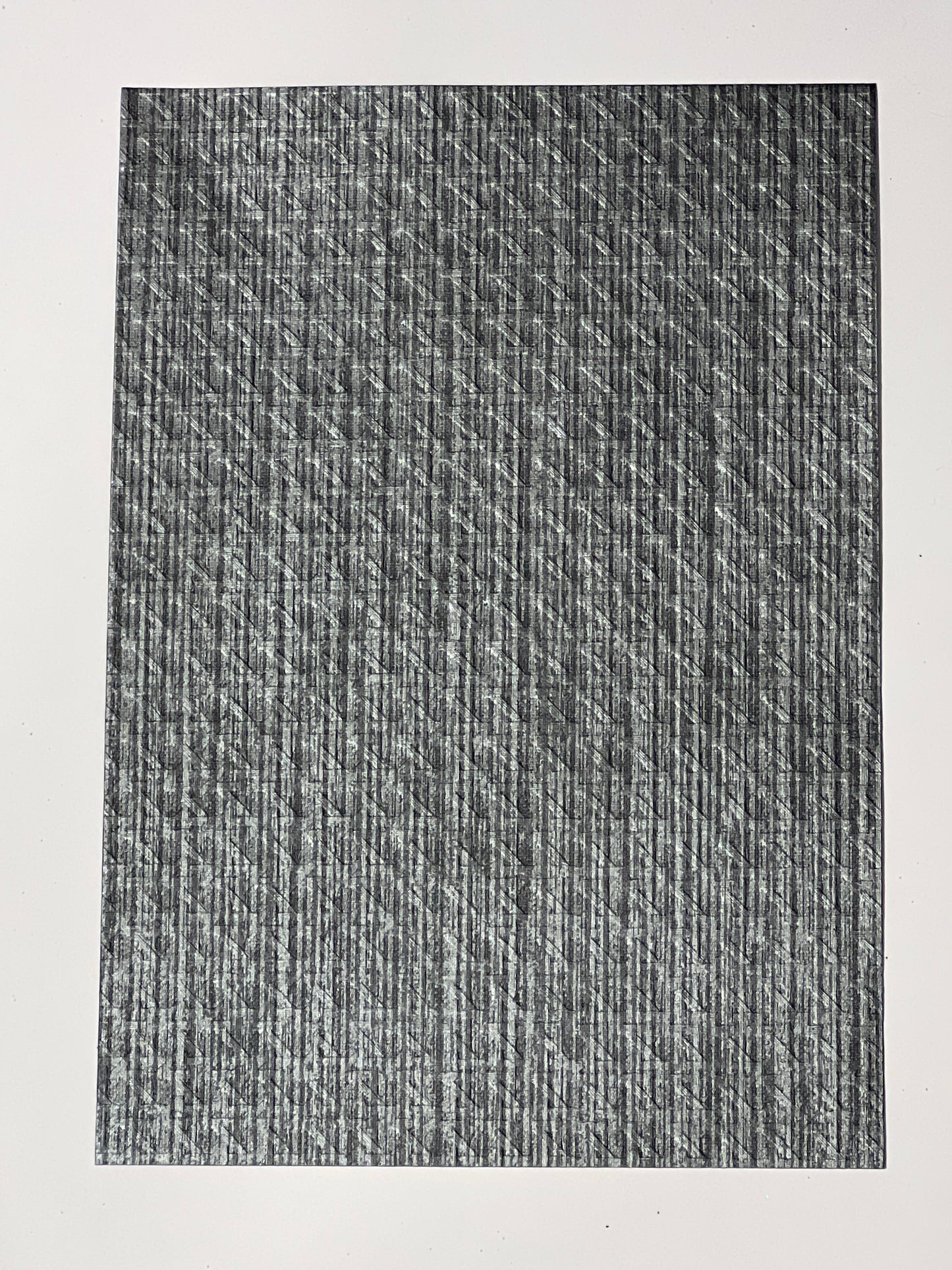 Specialty Paper 3x Handmade A4 Grey stripes - Embossed Paper