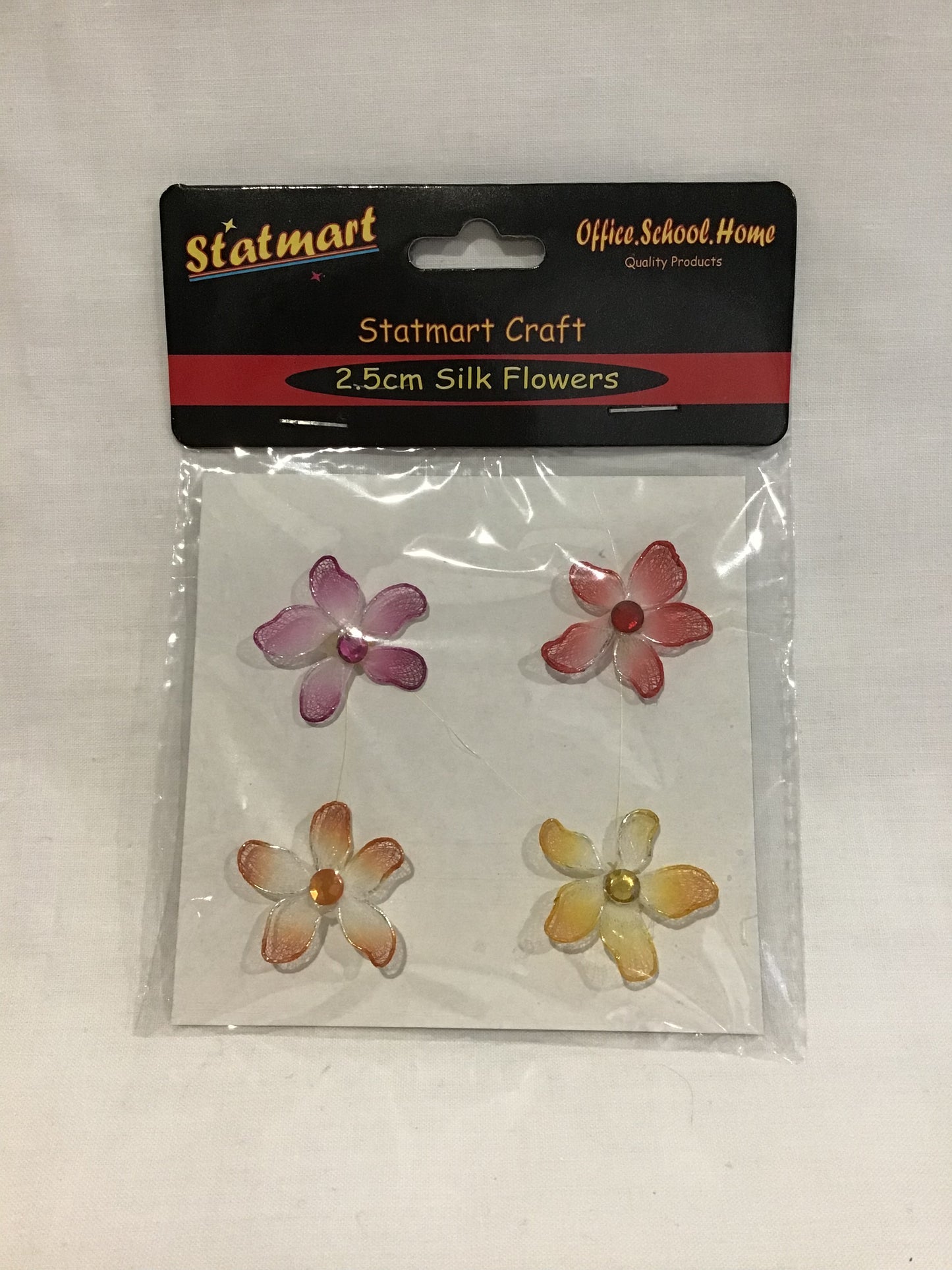 Silk Flowers - 4 Colours